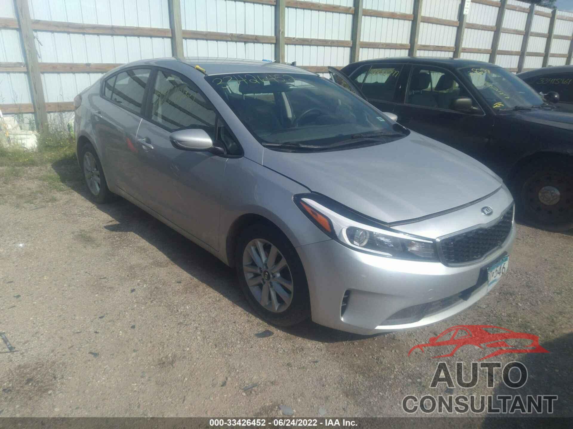 KIA FORTE 2017 - 3KPFL4A72HE116890