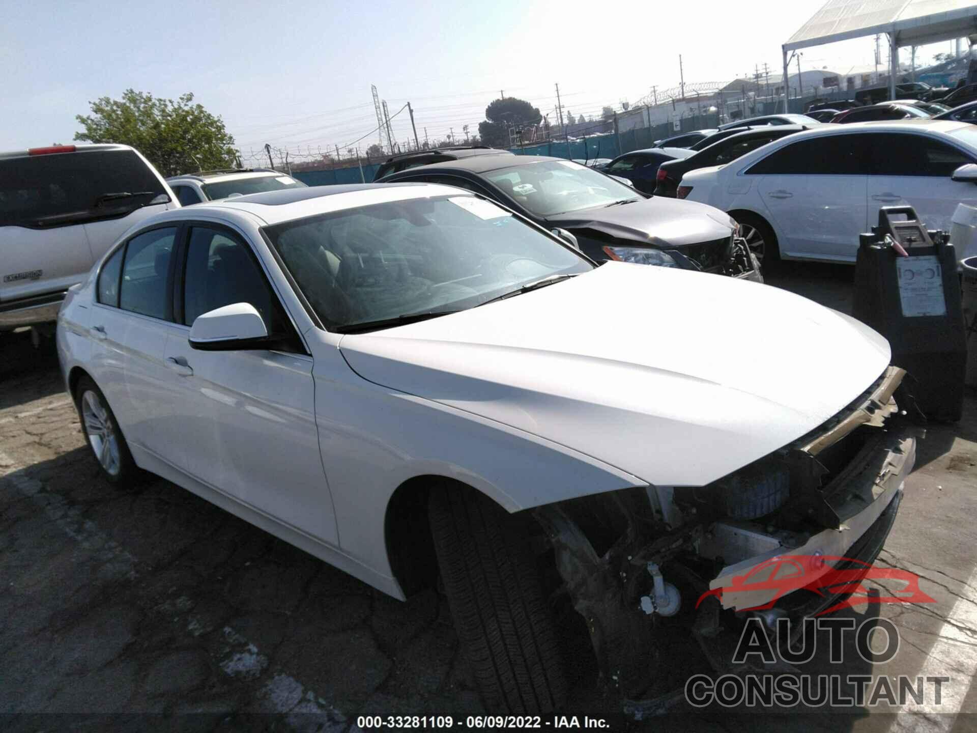 BMW 3 SERIES 2018 - WBA8B9G51JNU99833