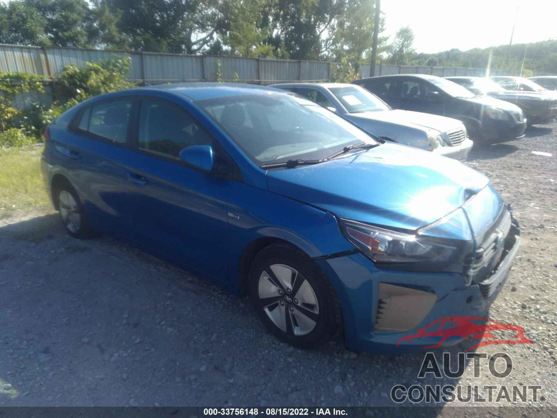 HYUNDAI IONIQ HYBRID 2018 - KMHC65LCXJU066205