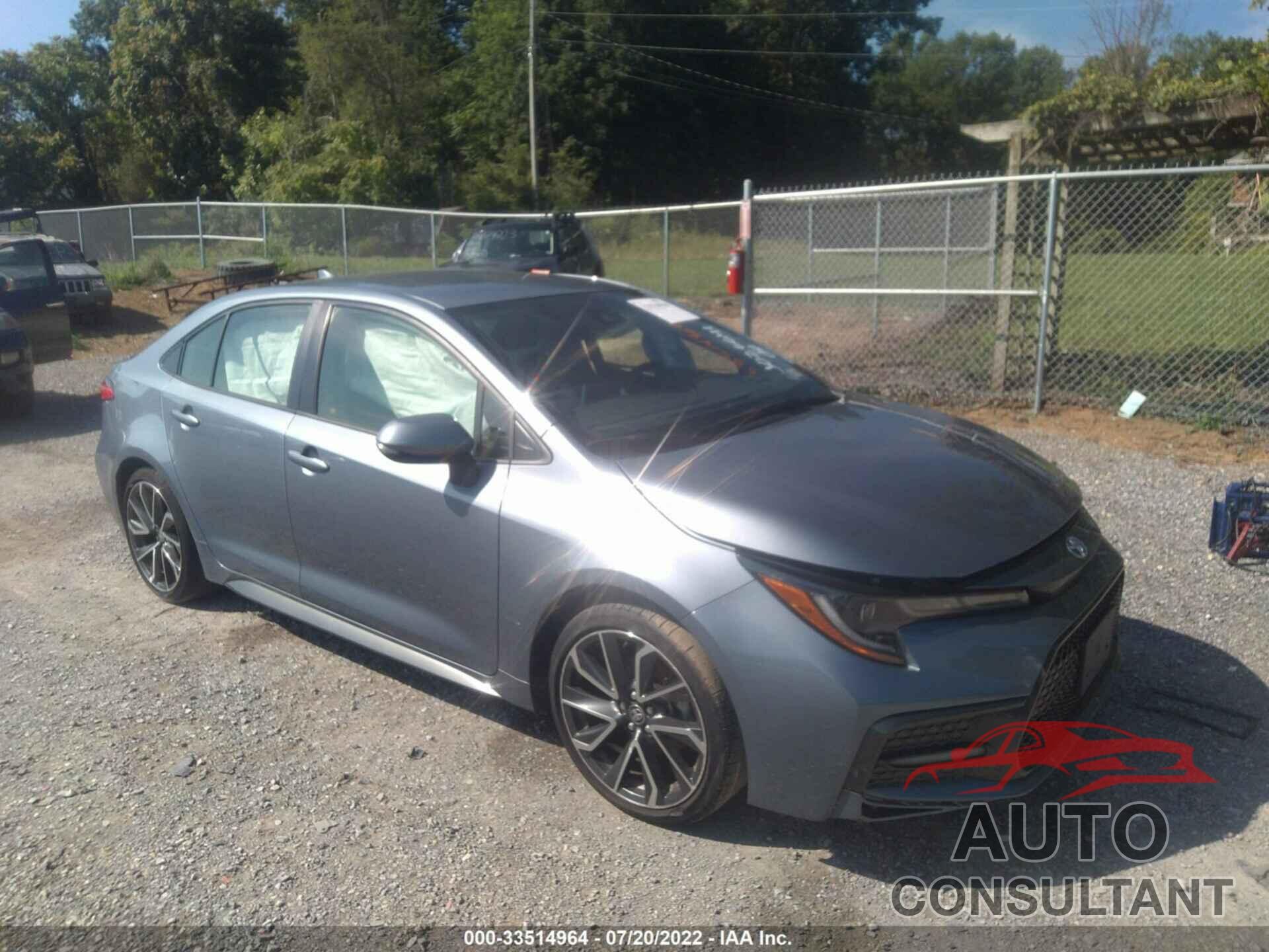 TOYOTA COROLLA 2020 - JTDS4RCE2LJ026641