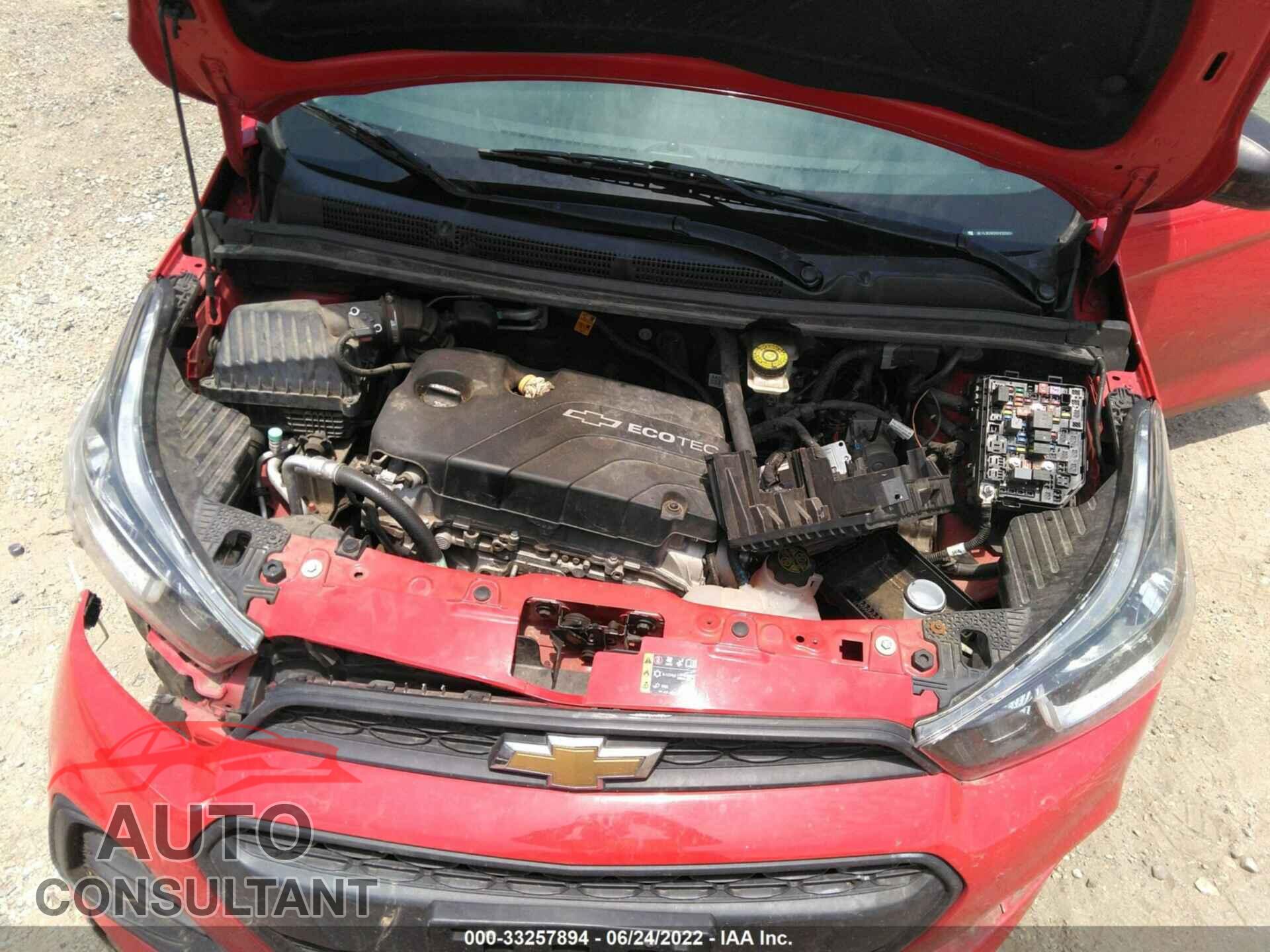 CHEVROLET SPARK 2017 - KL8CA6SA0HC823839