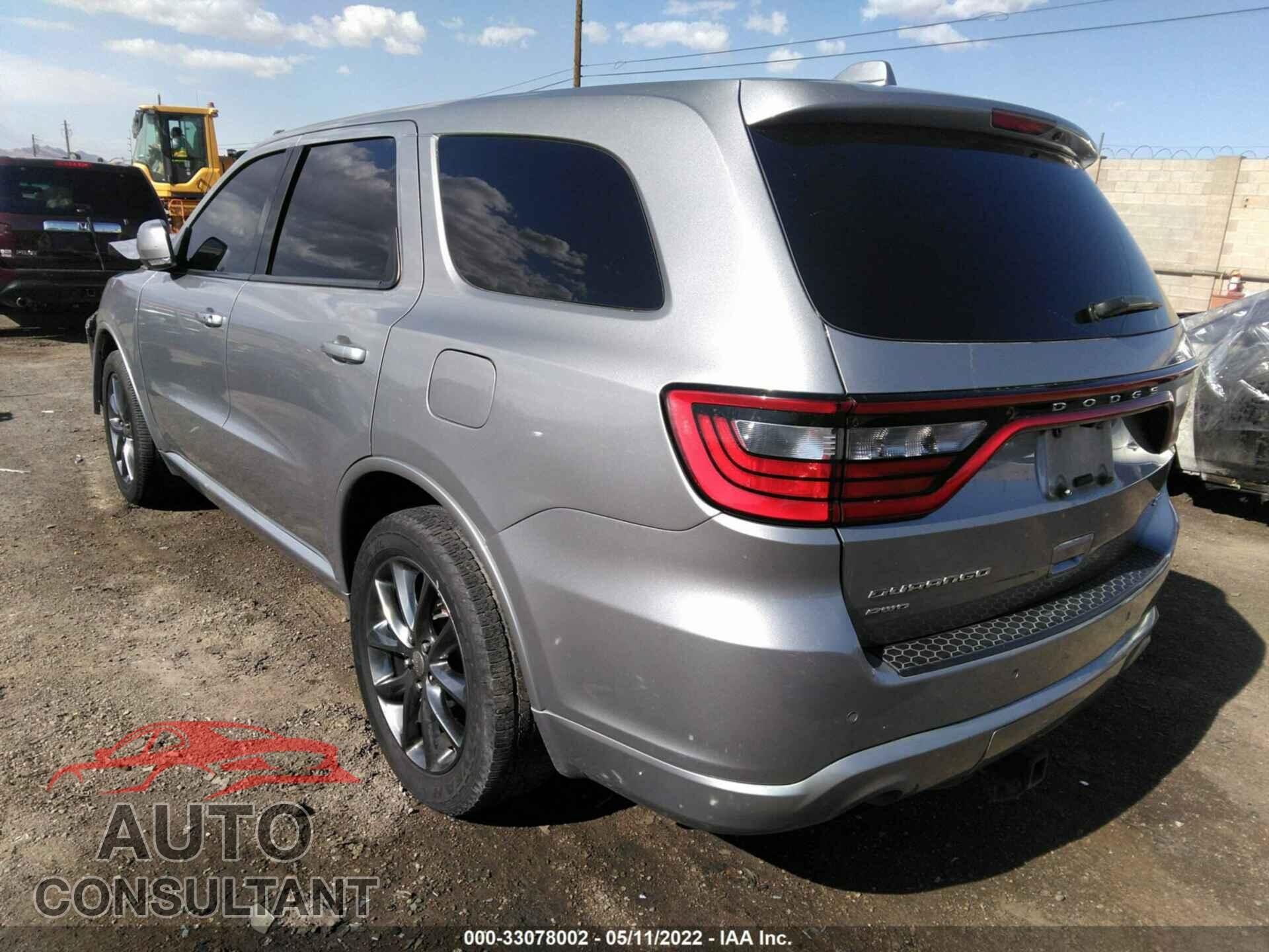 DODGE DURANGO 2017 - 1C4RDJDGXHC619224