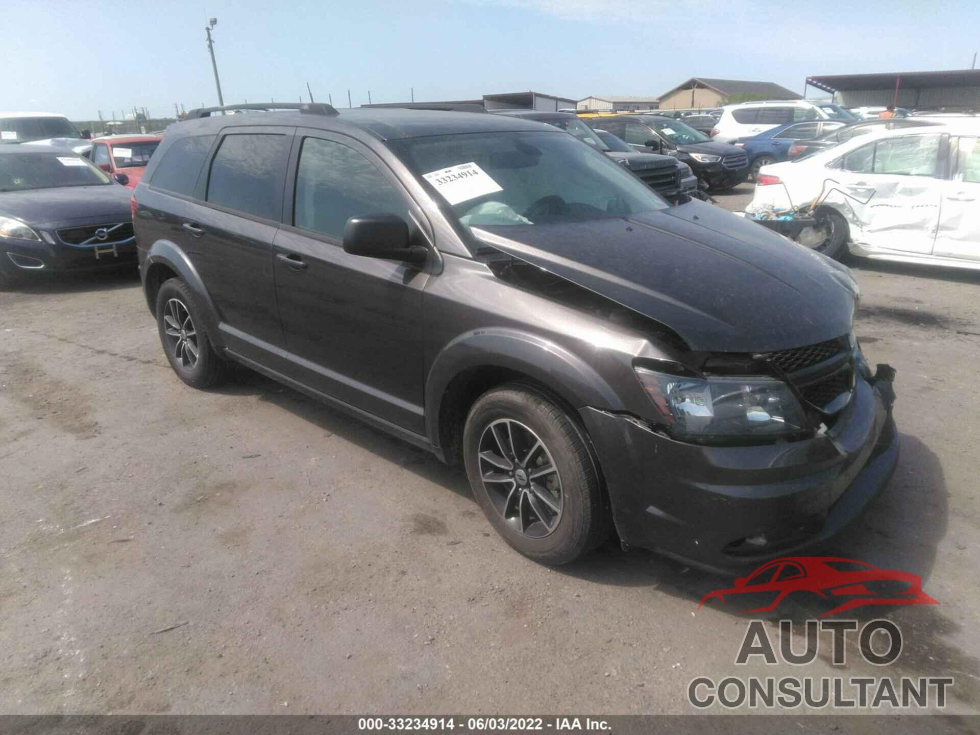 DODGE JOURNEY 2018 - 3C4PDCAB1JT508082