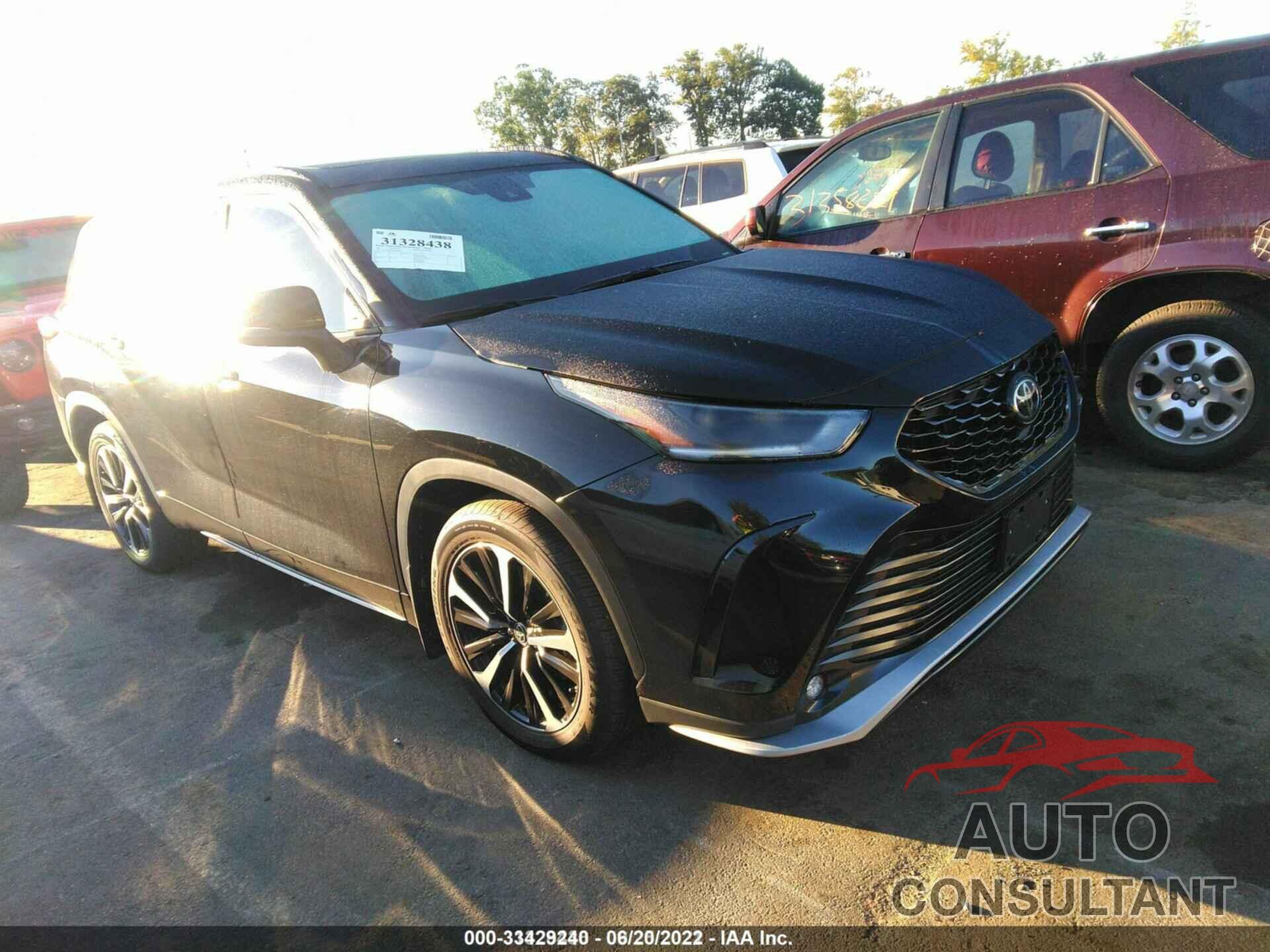 TOYOTA HIGHLANDER 2021 - 5TDLZRBH8MS100697