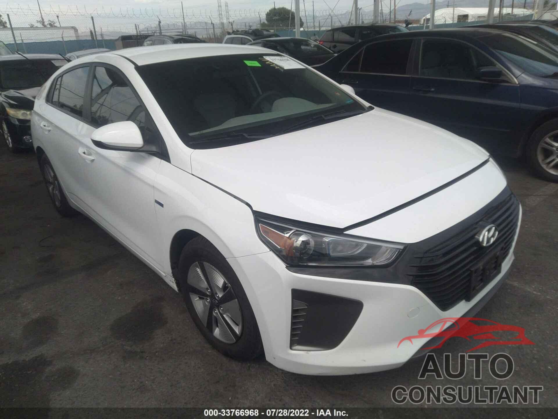 HYUNDAI IONIQ HYBRID 2017 - KMHC65LC0HU057555