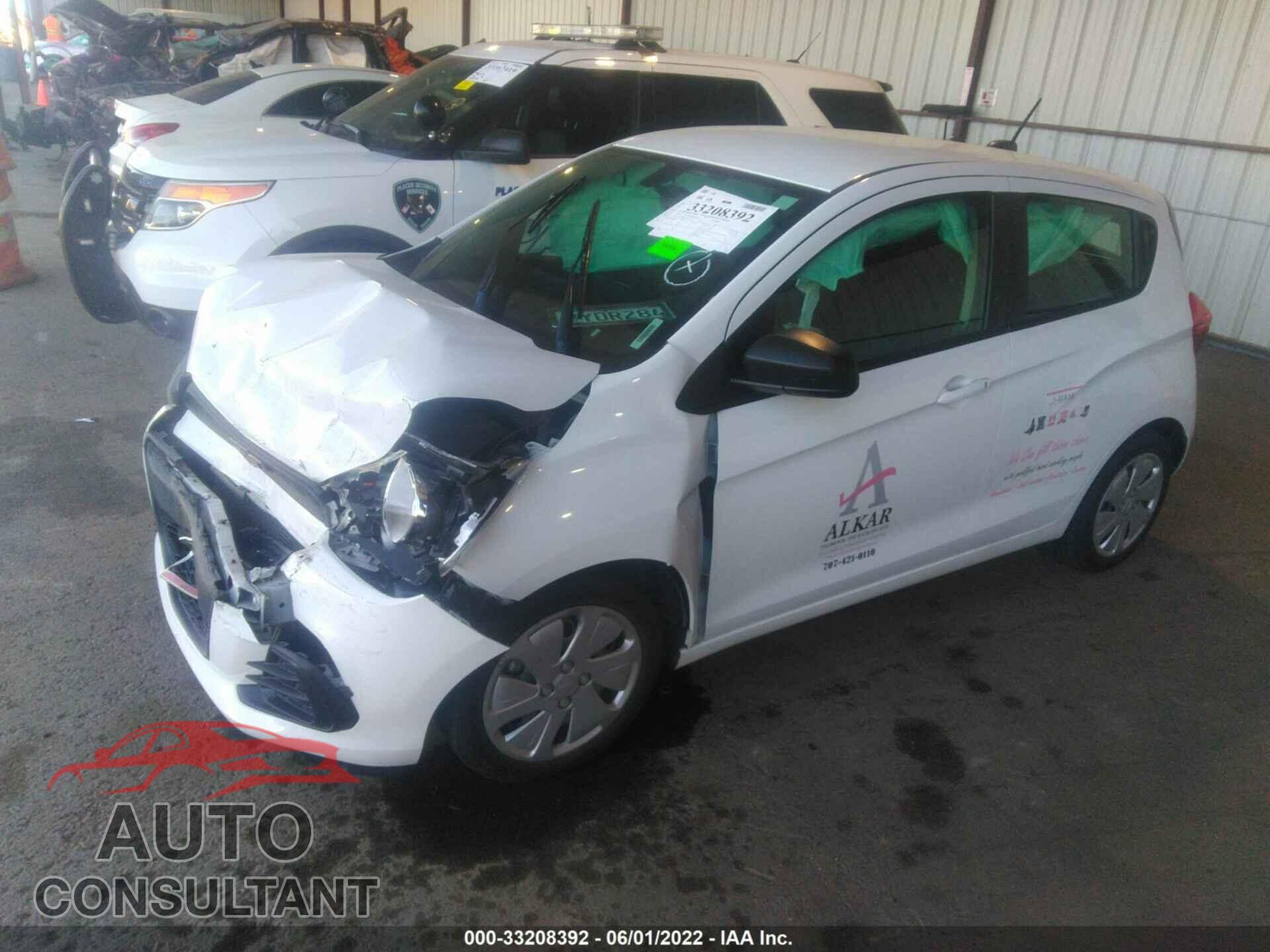 CHEVROLET SPARK 2017 - KL8CB6SA8HB776511