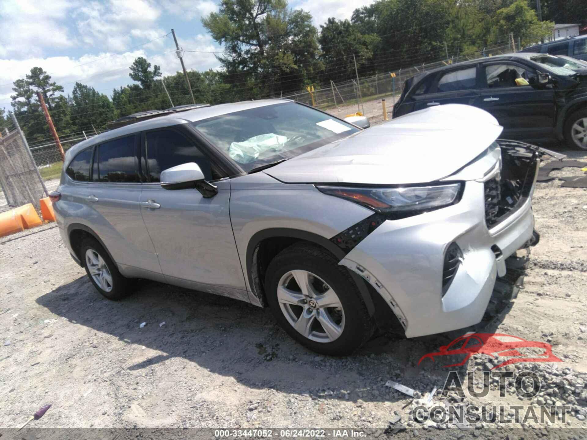 TOYOTA HIGHLANDER 2020 - 5TDZZRAH5LS510013