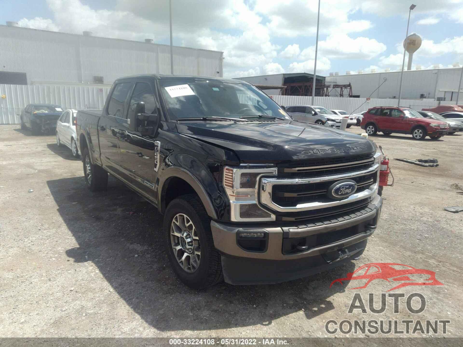 FORD SUPER DUTY F-250 SRW 2021 - 1FT7W2BT8MEC58999