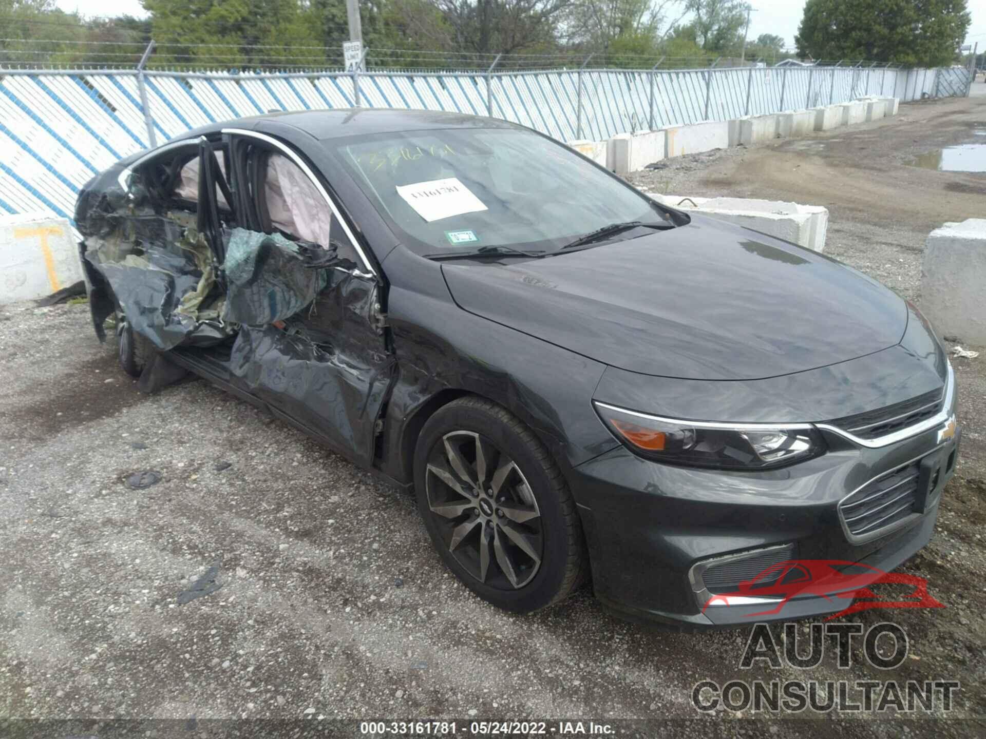 CHEVROLET MALIBU 2016 - 1G1ZF5SX7GF205831