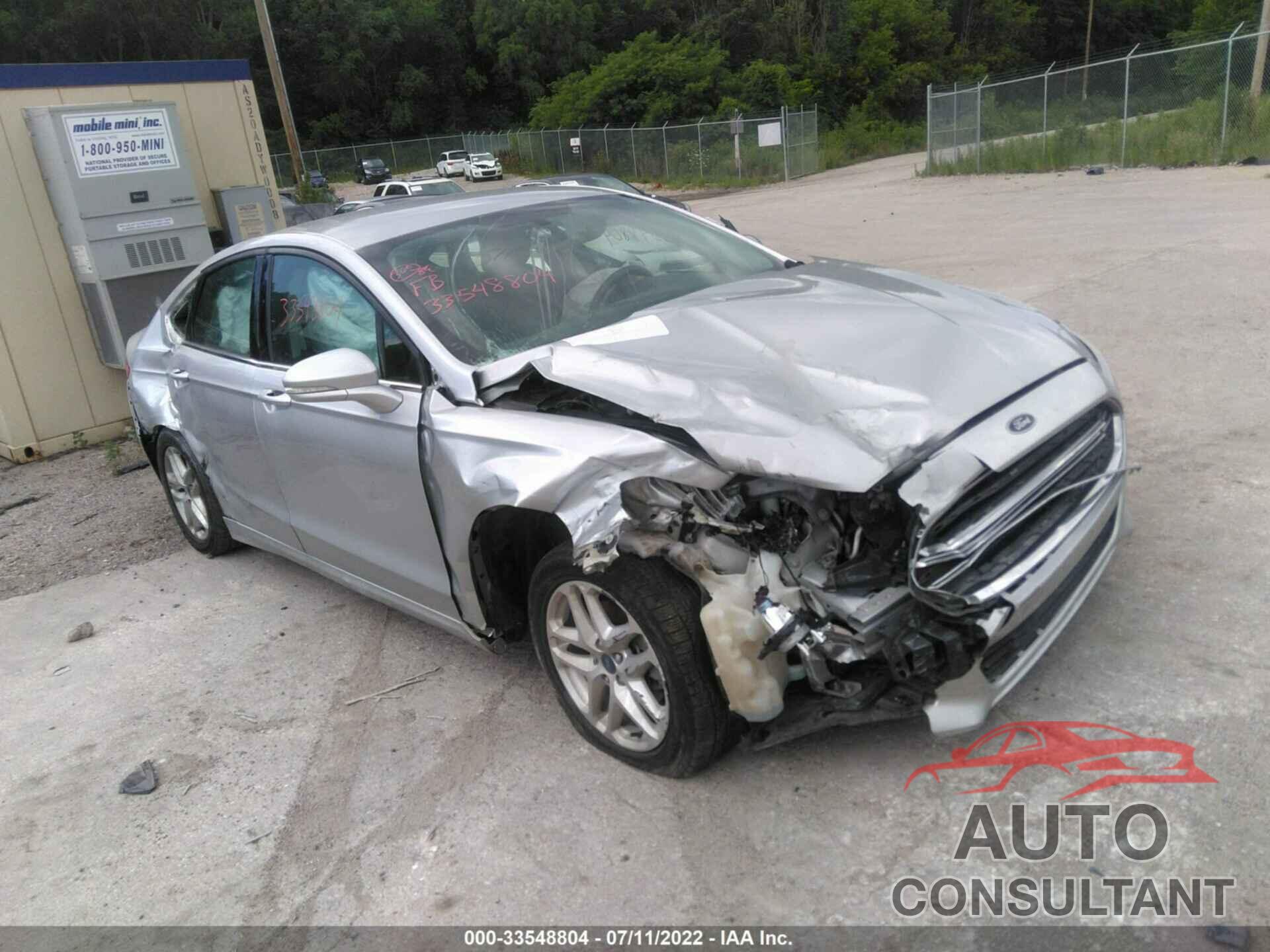 FORD FUSION 2016 - 3FA6P0H78GR343579