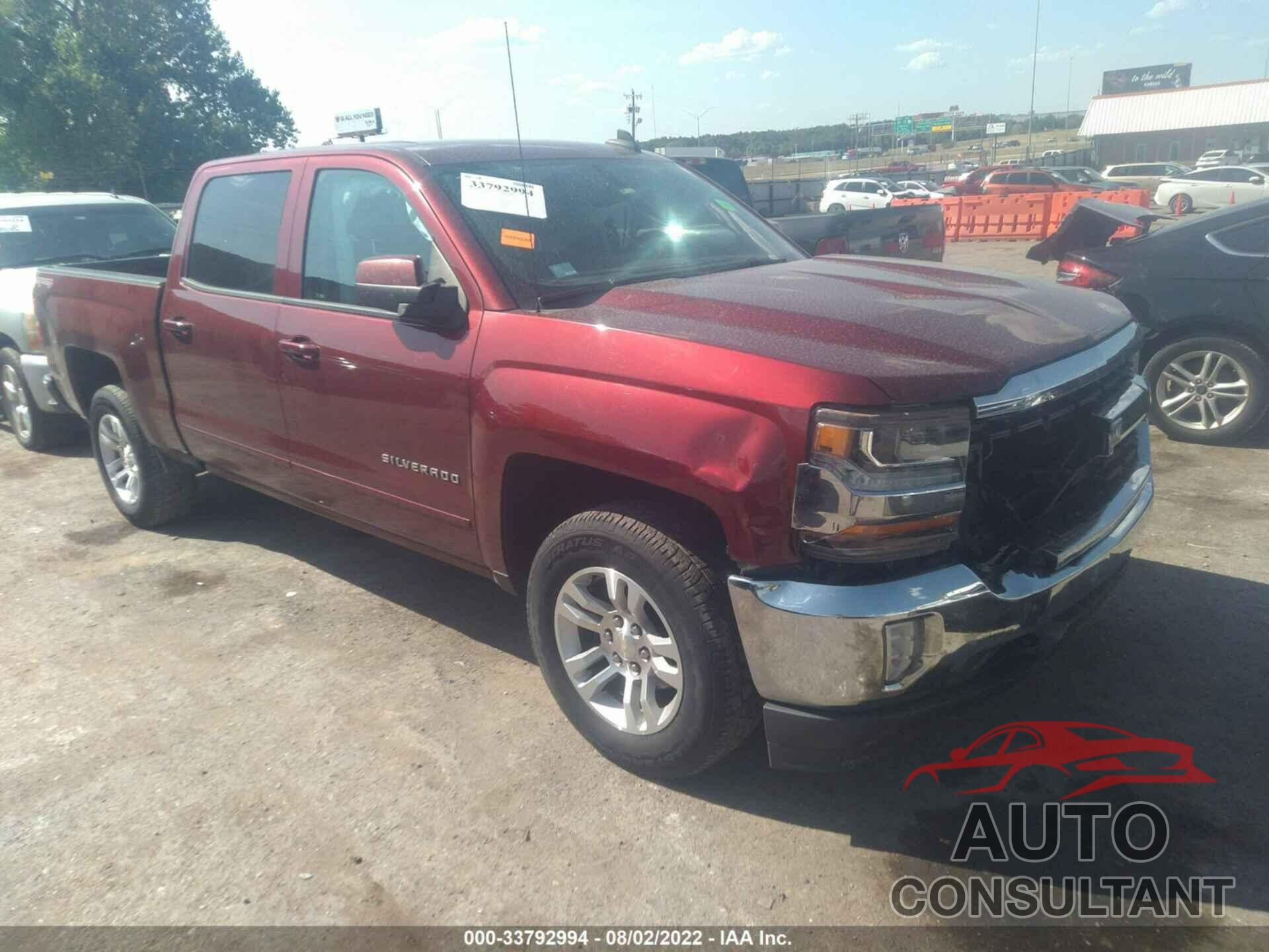 CHEVROLET SILVERADO 1500 2017 - 3GCUKRECXHG395802