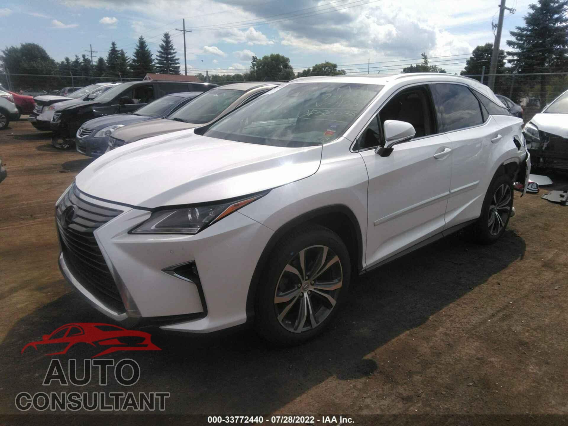 LEXUS RX 2017 - 2T2BZMCA7HC074538
