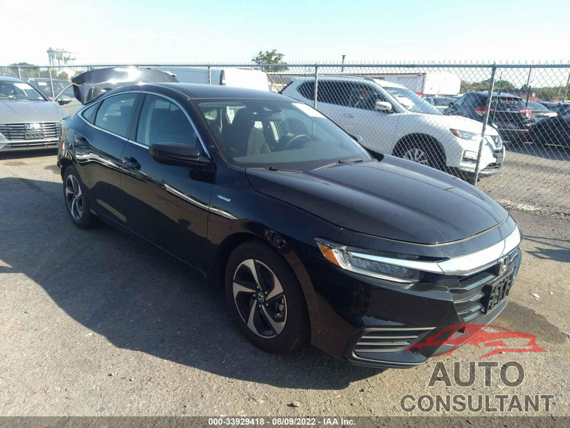 HONDA INSIGHT 2022 - 19XZE4F54NE004649