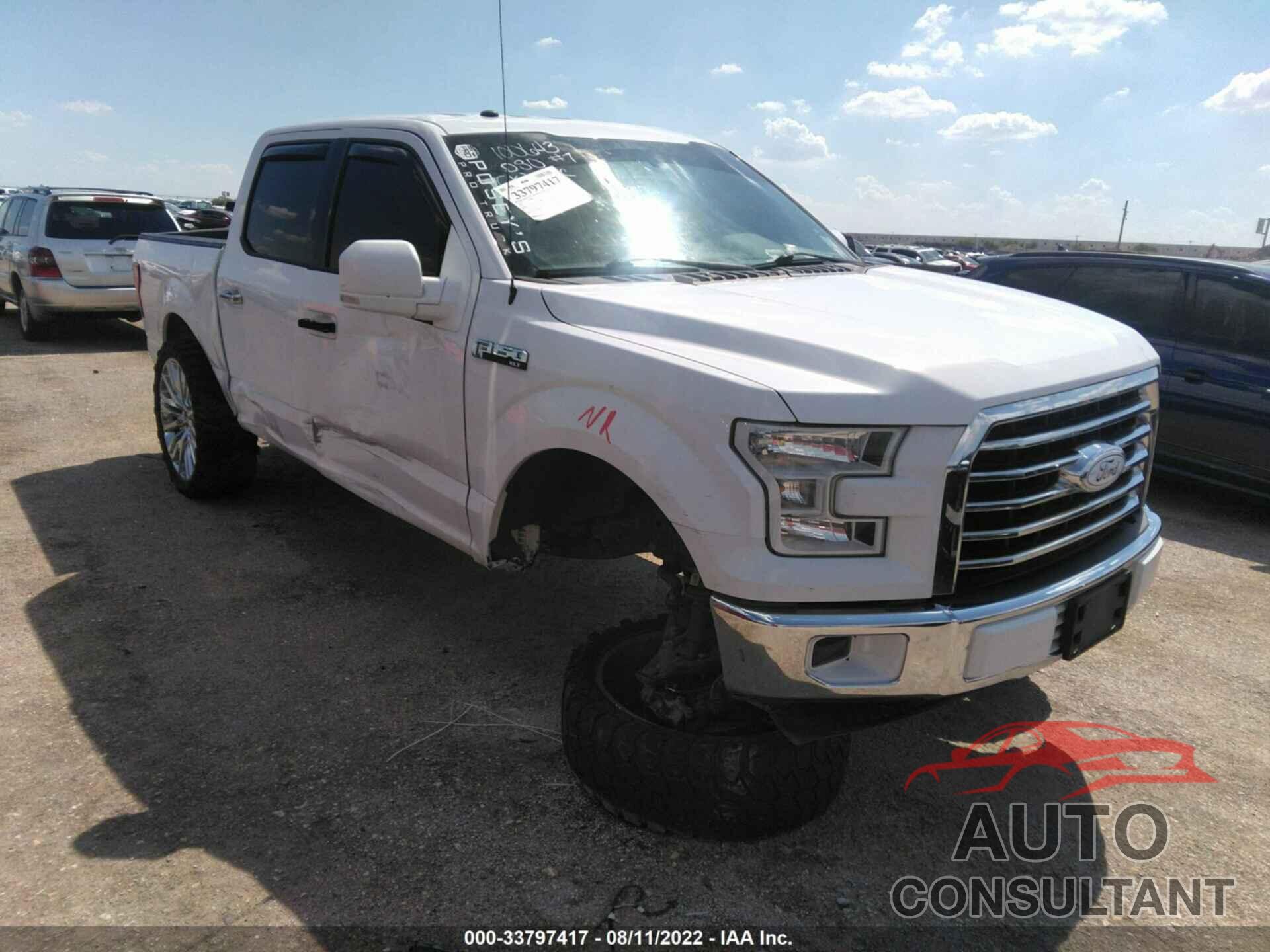 FORD F-150 2017 - 1FTEW1C82HKD53237