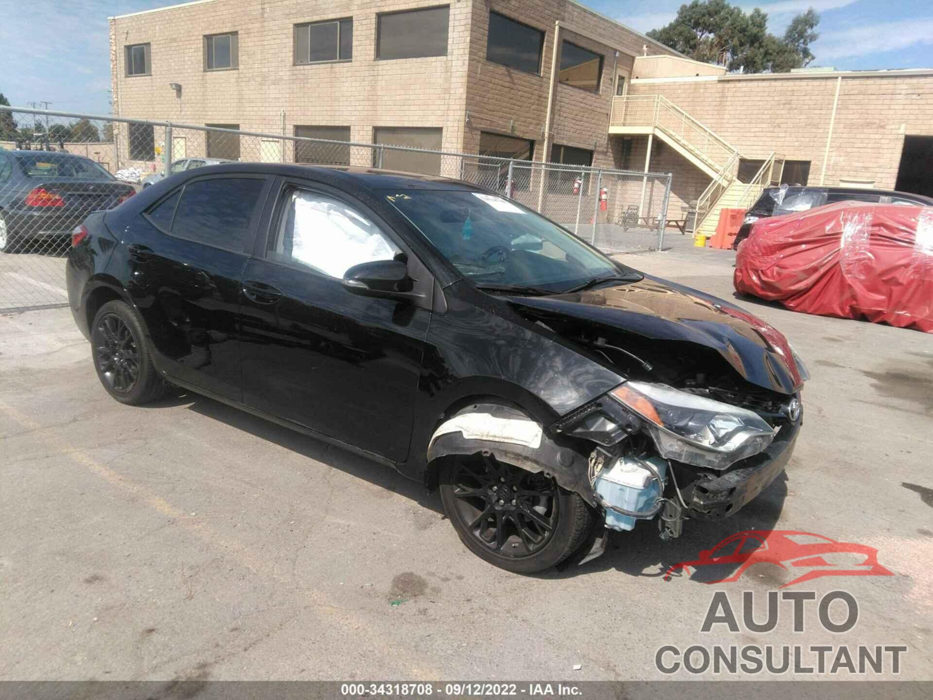 TOYOTA COROLLA 2016 - 2T1BURHE6GC491725