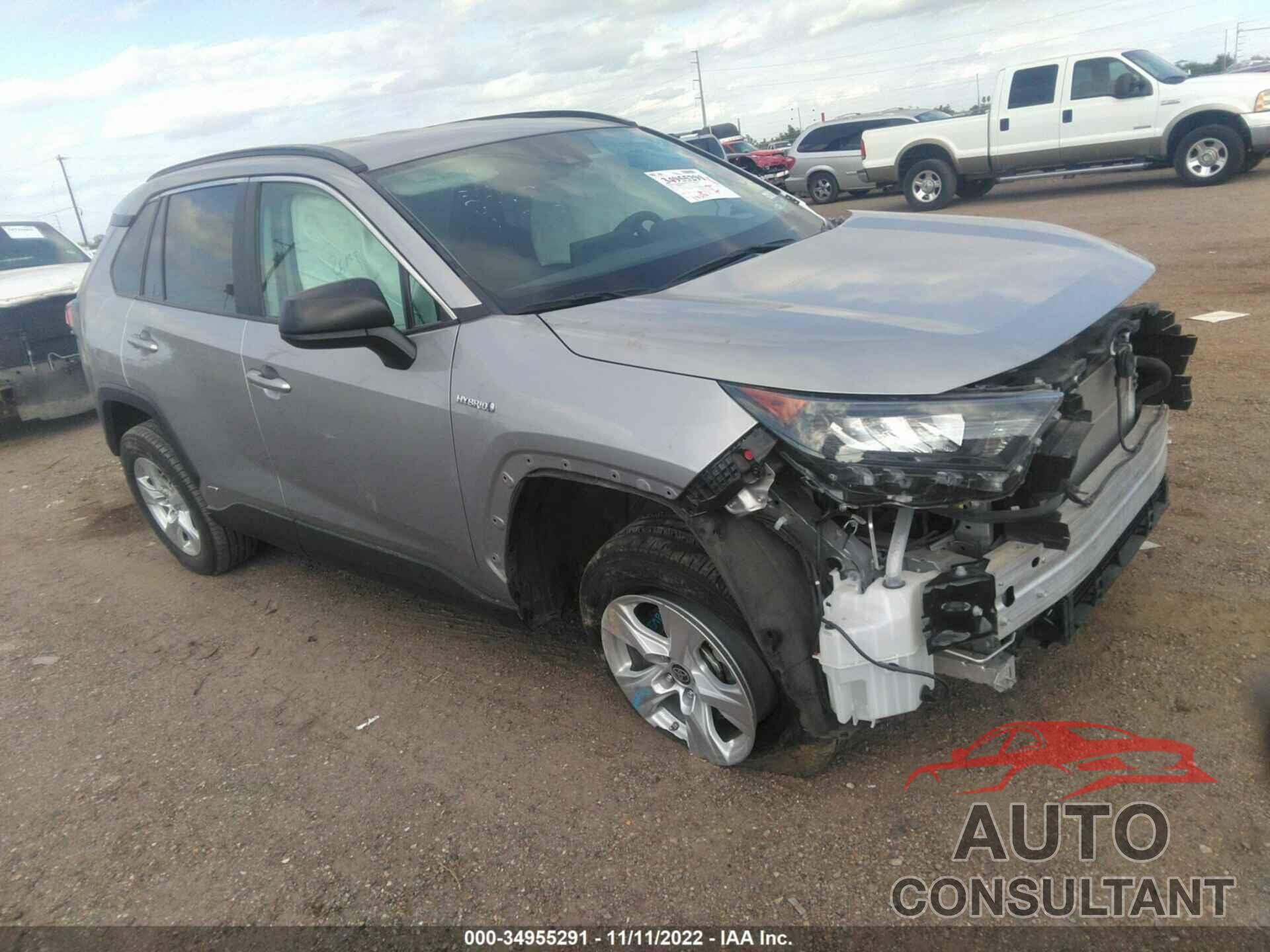 TOYOTA RAV4 2021 - 4T3LWRFV3MU018948