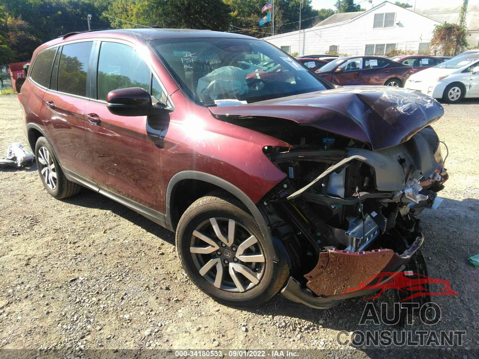 HONDA PILOT 2021 - 5FNYF6H52MB024117