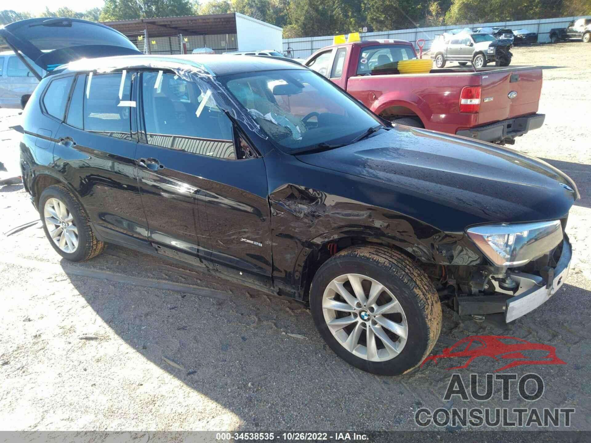 BMW X3 2017 - 5UXWX9C31H0W69159