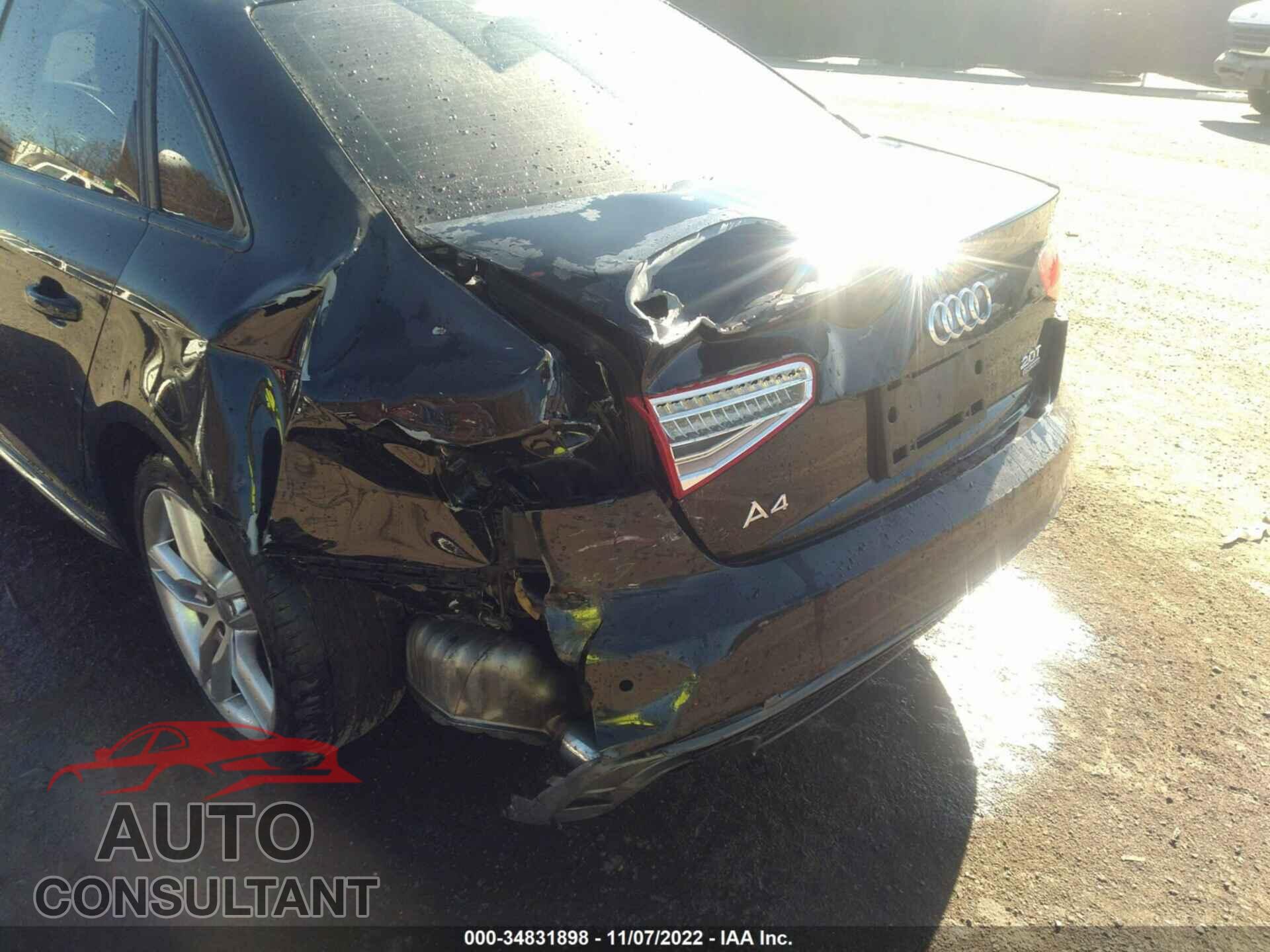 AUDI A4 2016 - WAUBFAFL1GN014725