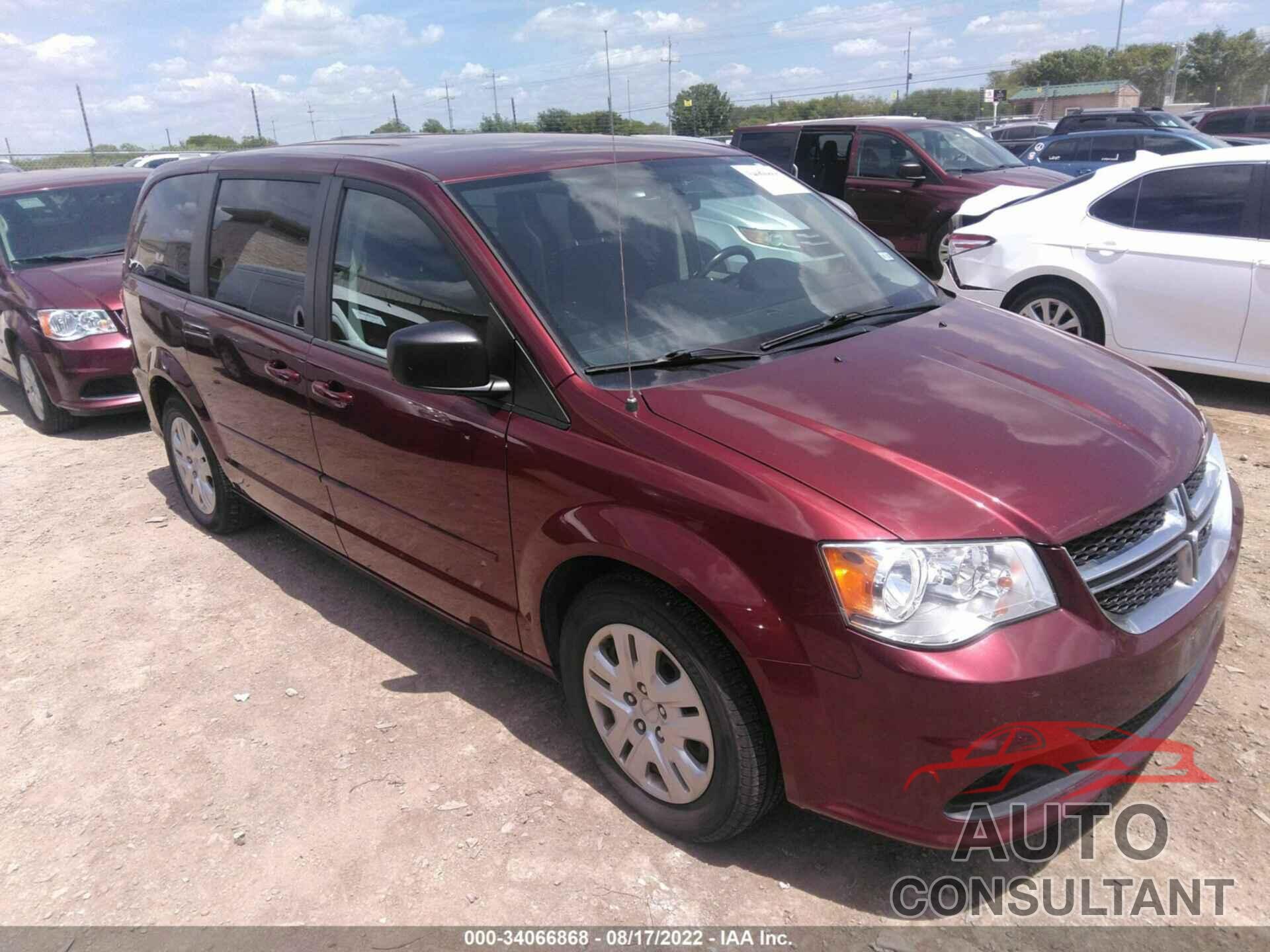 DODGE GRAND CARAVAN 2016 - 2C4RDGBG4GR369815