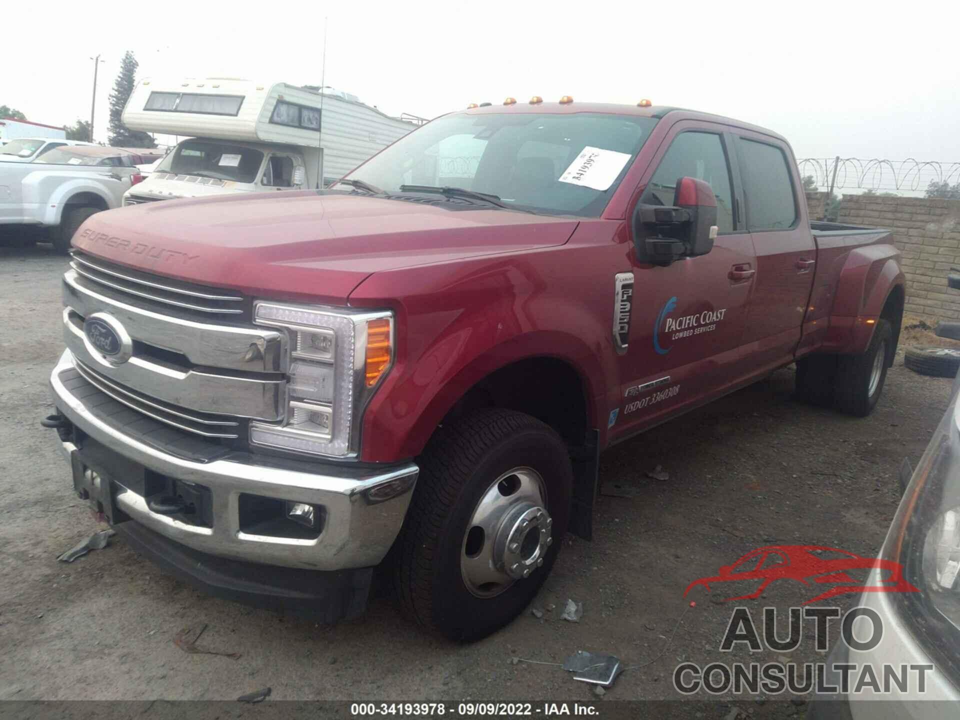 FORD SUPER DUTY F-350 DRW 2017 - 1FT8W3DT8HEF17746
