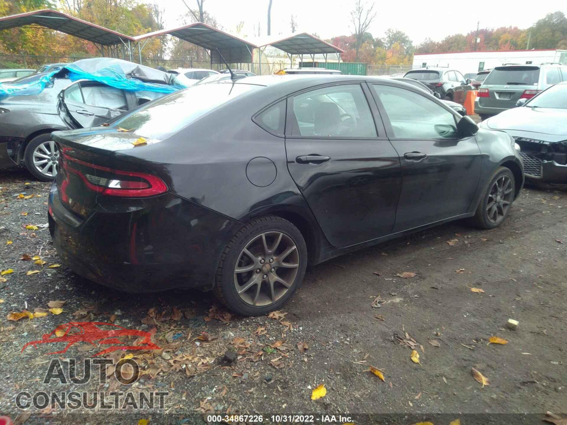 DODGE DART 2016 - 1C3CDFBB2GD704470