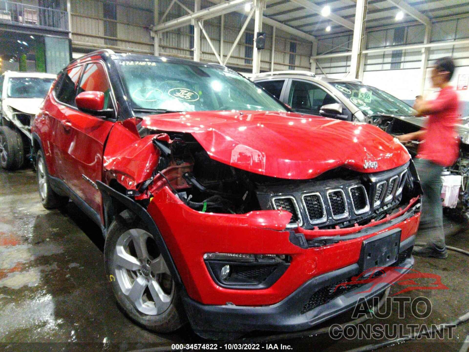 JEEP COMPASS 2018 - 004NJCBB3JT182476