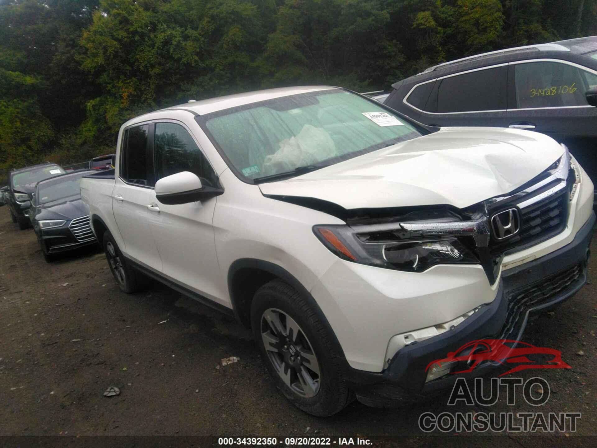 HONDA RIDGELINE 2017 - 5FPYK3F59HB021970