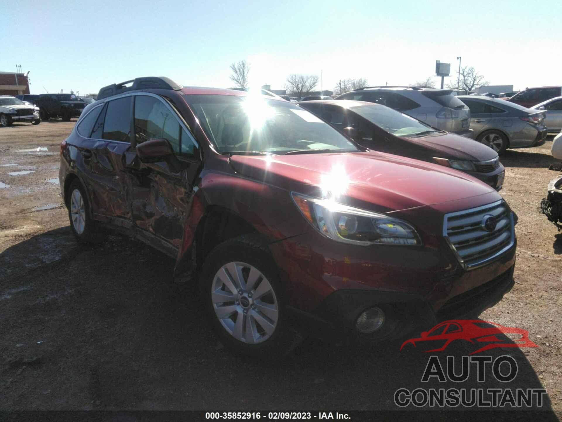 SUBARU OUTBACK 2017 - 4S4BSADC3H3308427