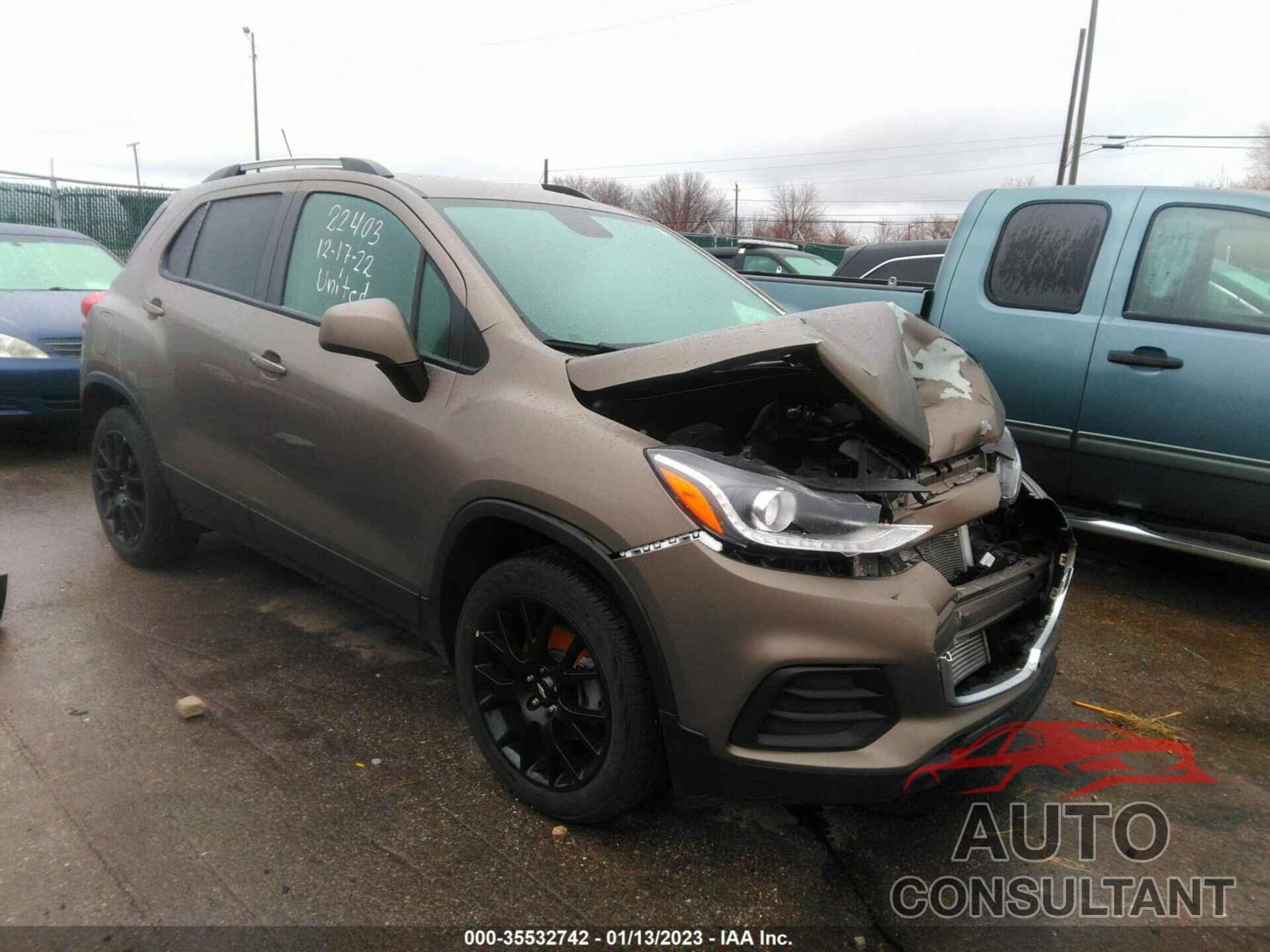 CHEVROLET TRAX 2022 - KL7CJPSM9NB521553