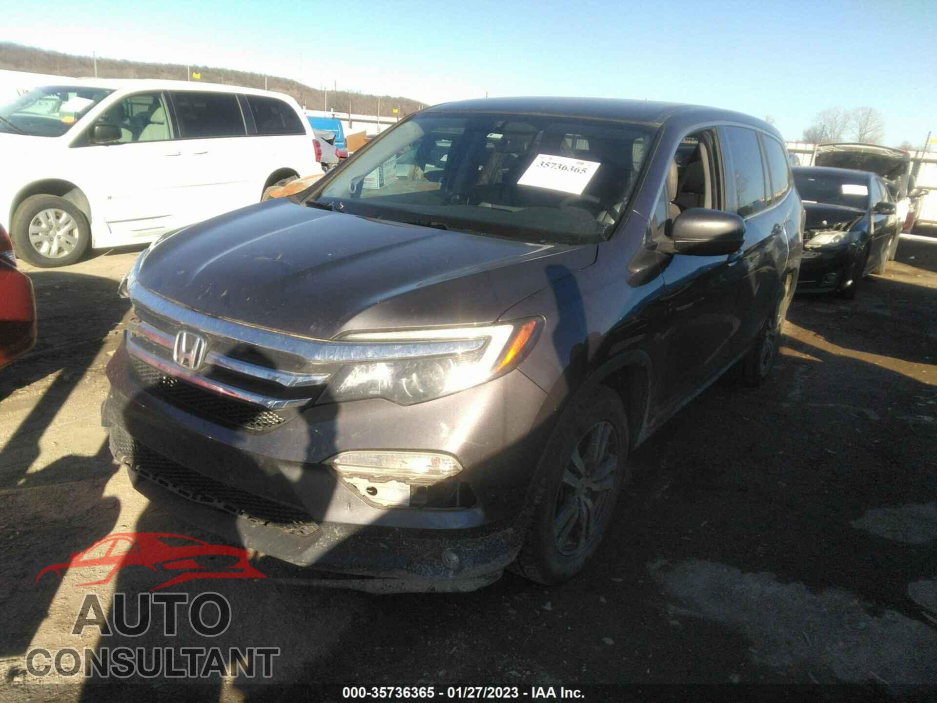 HONDA PILOT 2017 - 5FNYF5H33HB046903