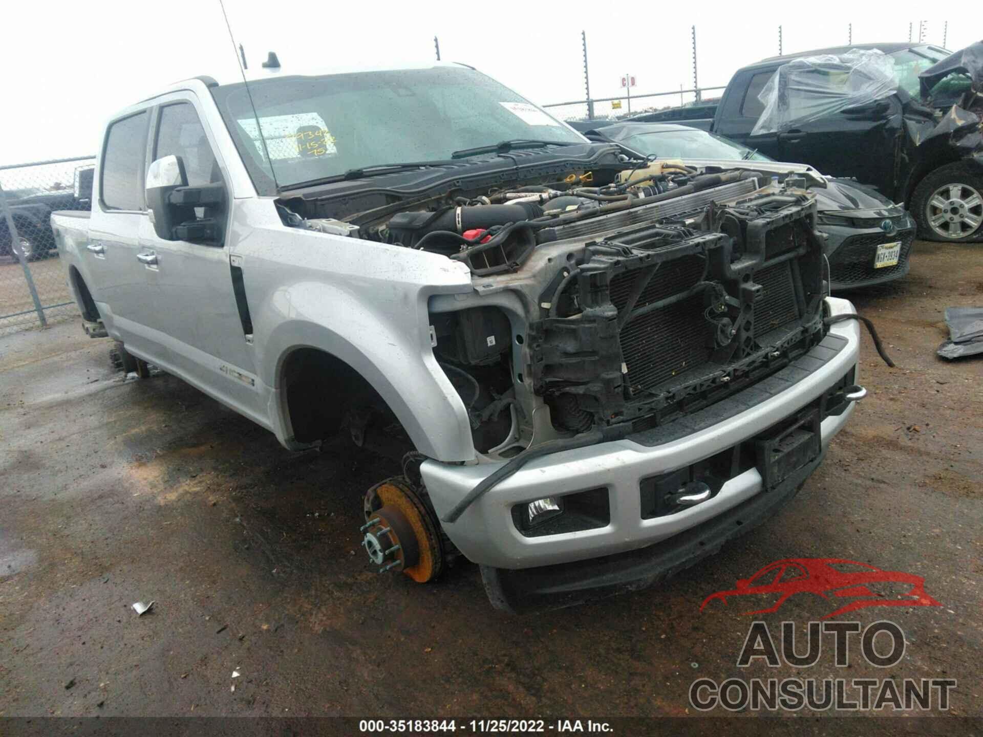 FORD SUPER DUTY F-250 SRW 2019 - 1FT7W2BT2KEE59987