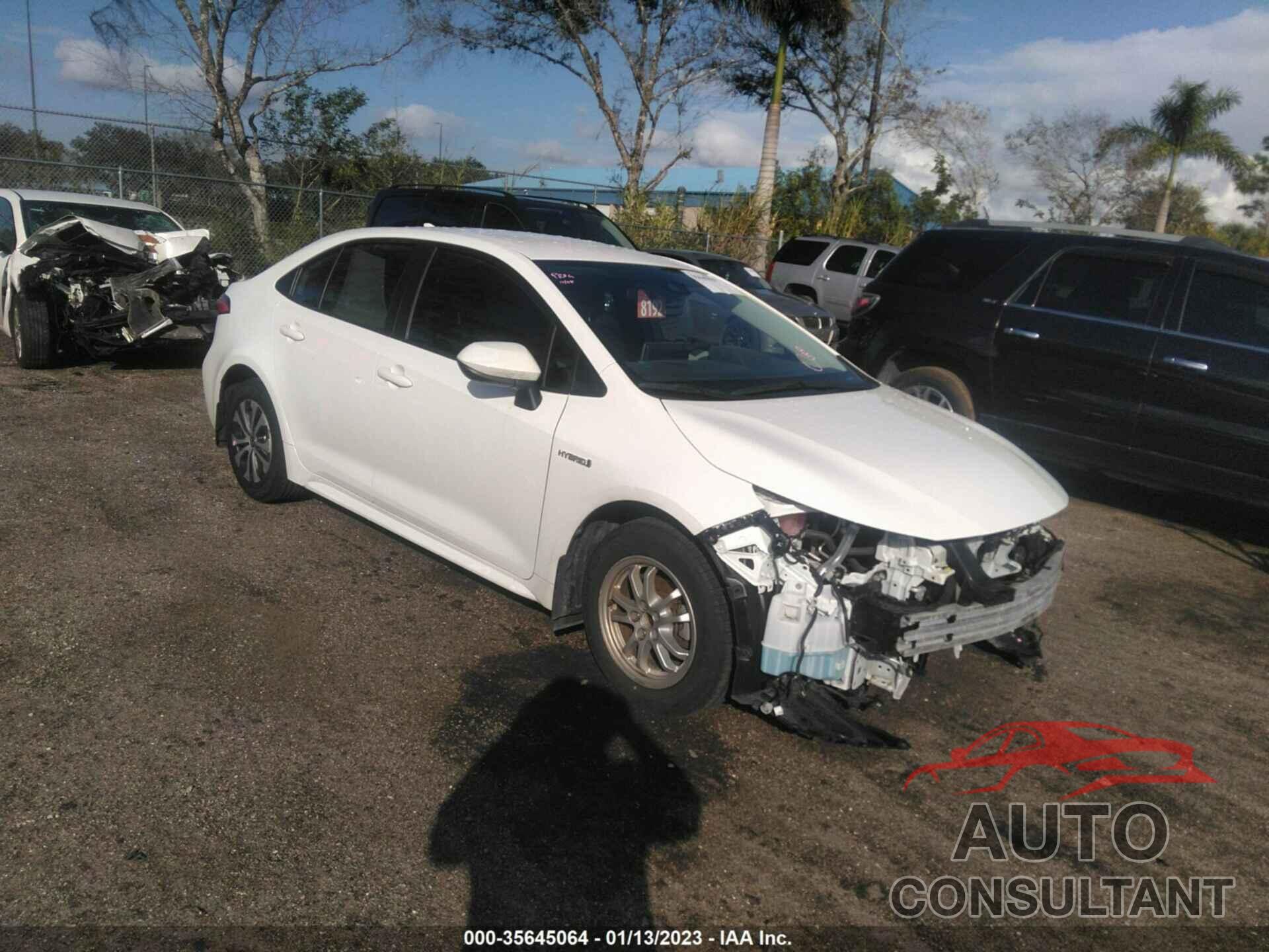 TOYOTA COROLLA 2020 - JTDEBRBE6LJ000175