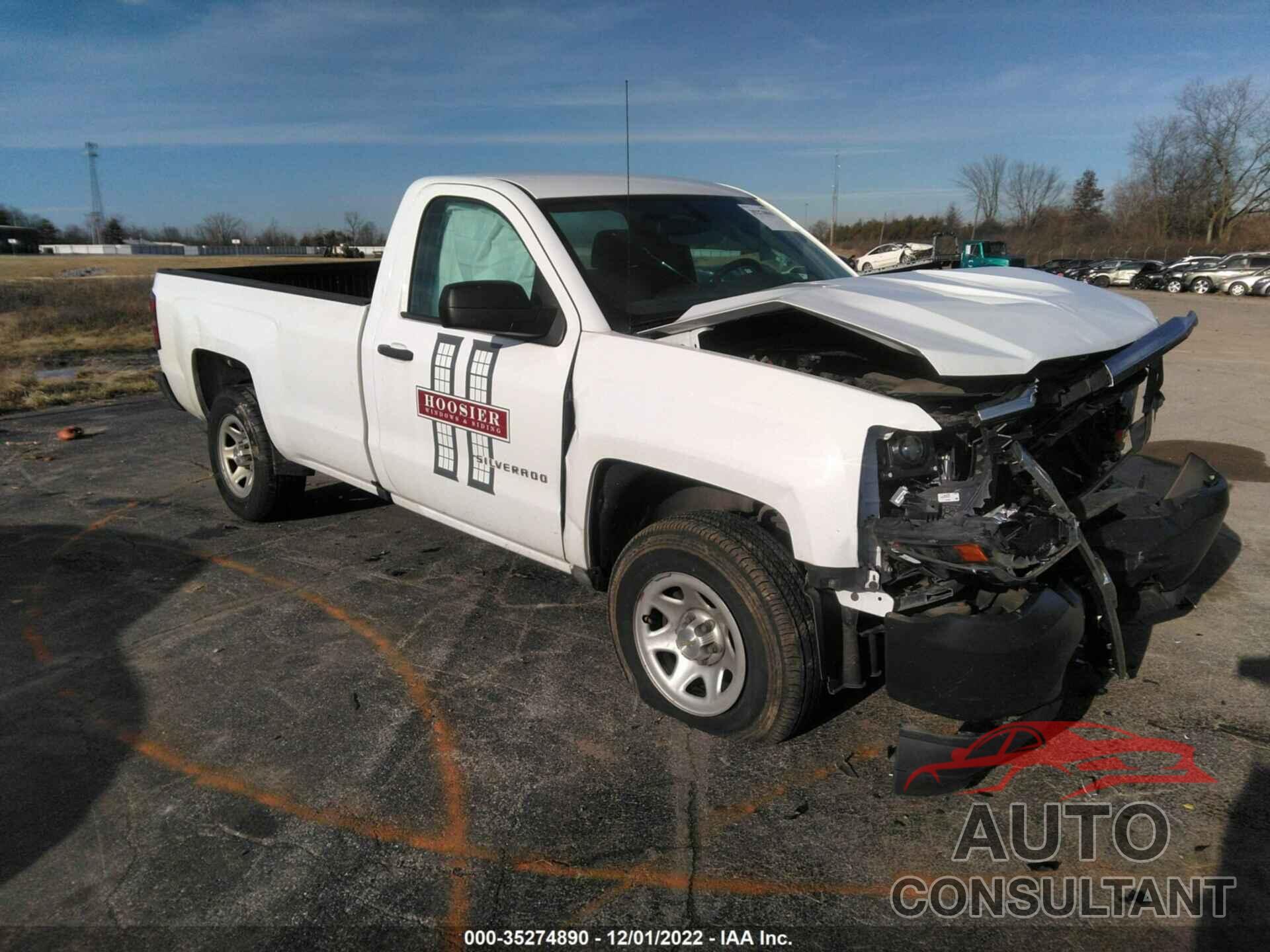 CHEVROLET SILVERADO 1500 2016 - 1GCNCNEH9GZ118238