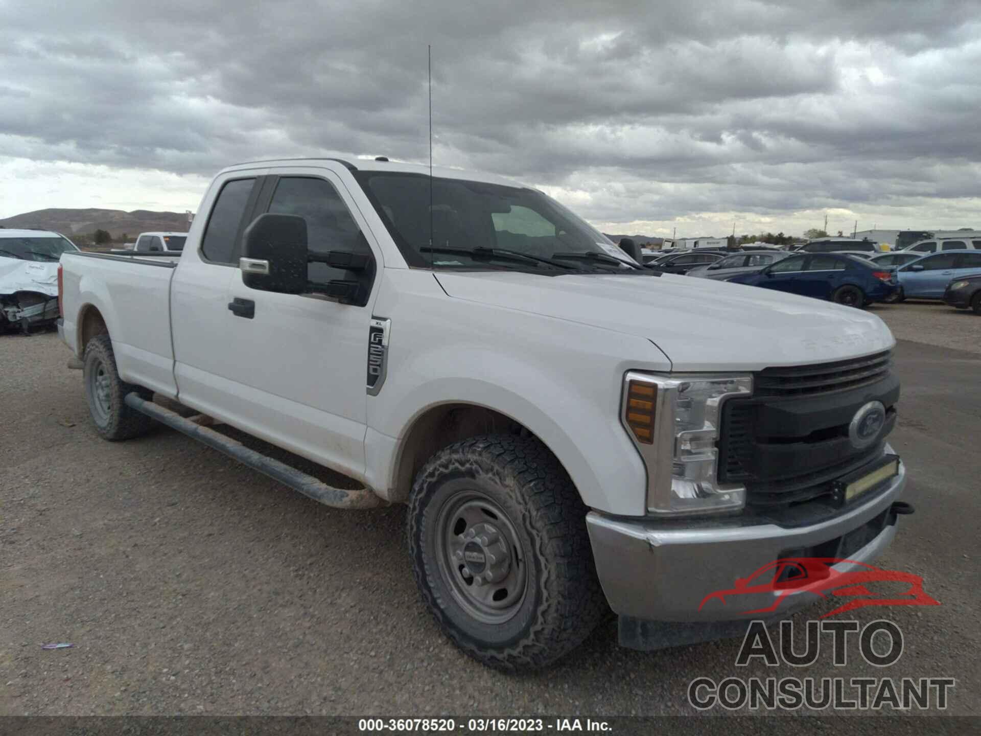 FORD SUPER DUTY F-250 SRW 2019 - 1FT7X2A68KEC78224