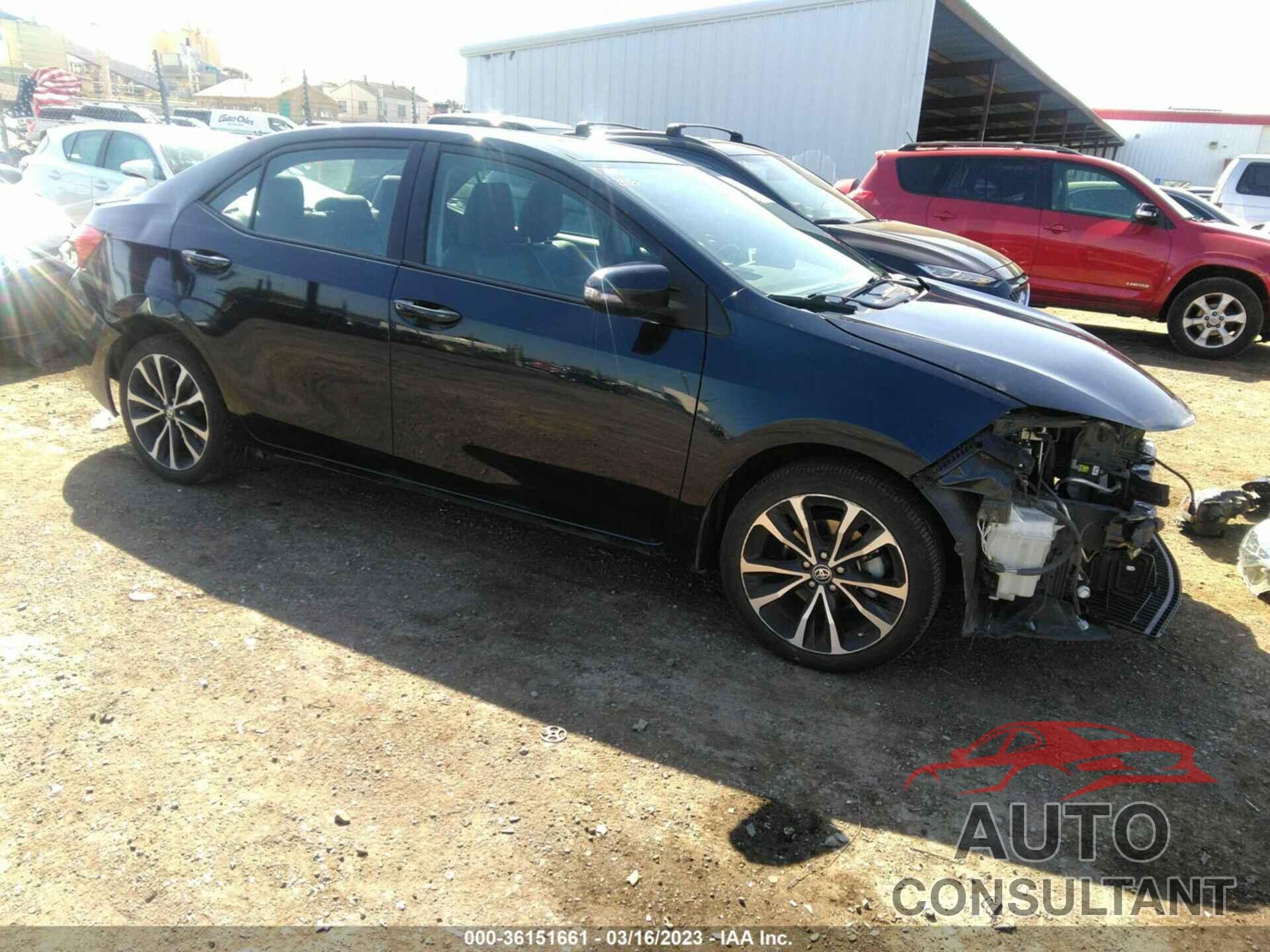 TOYOTA COROLLA 2017 - 2T1BURHE8HC762737