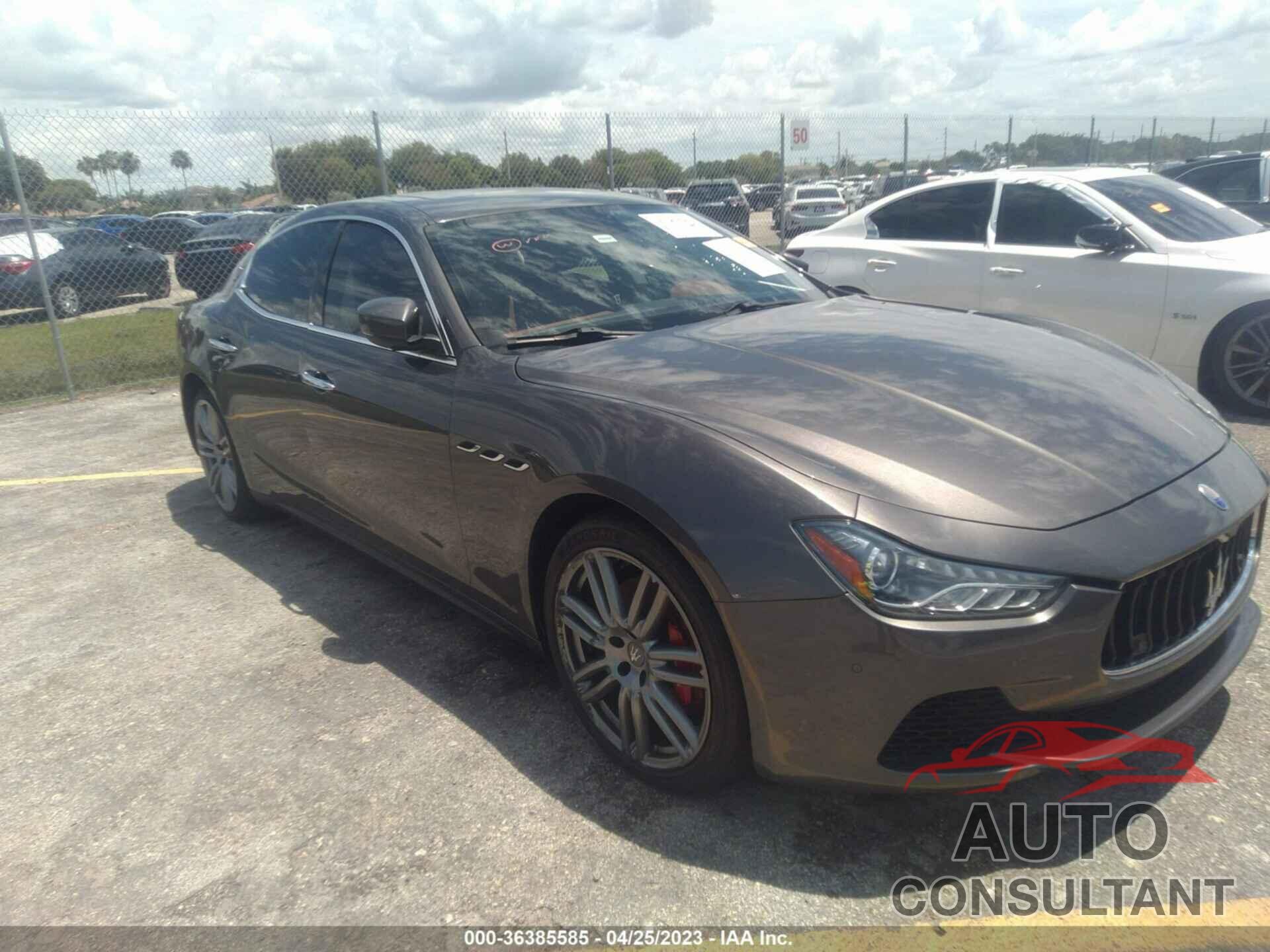 MASERATI GHIBLI 2017 - ZAM57XSA8H1230063