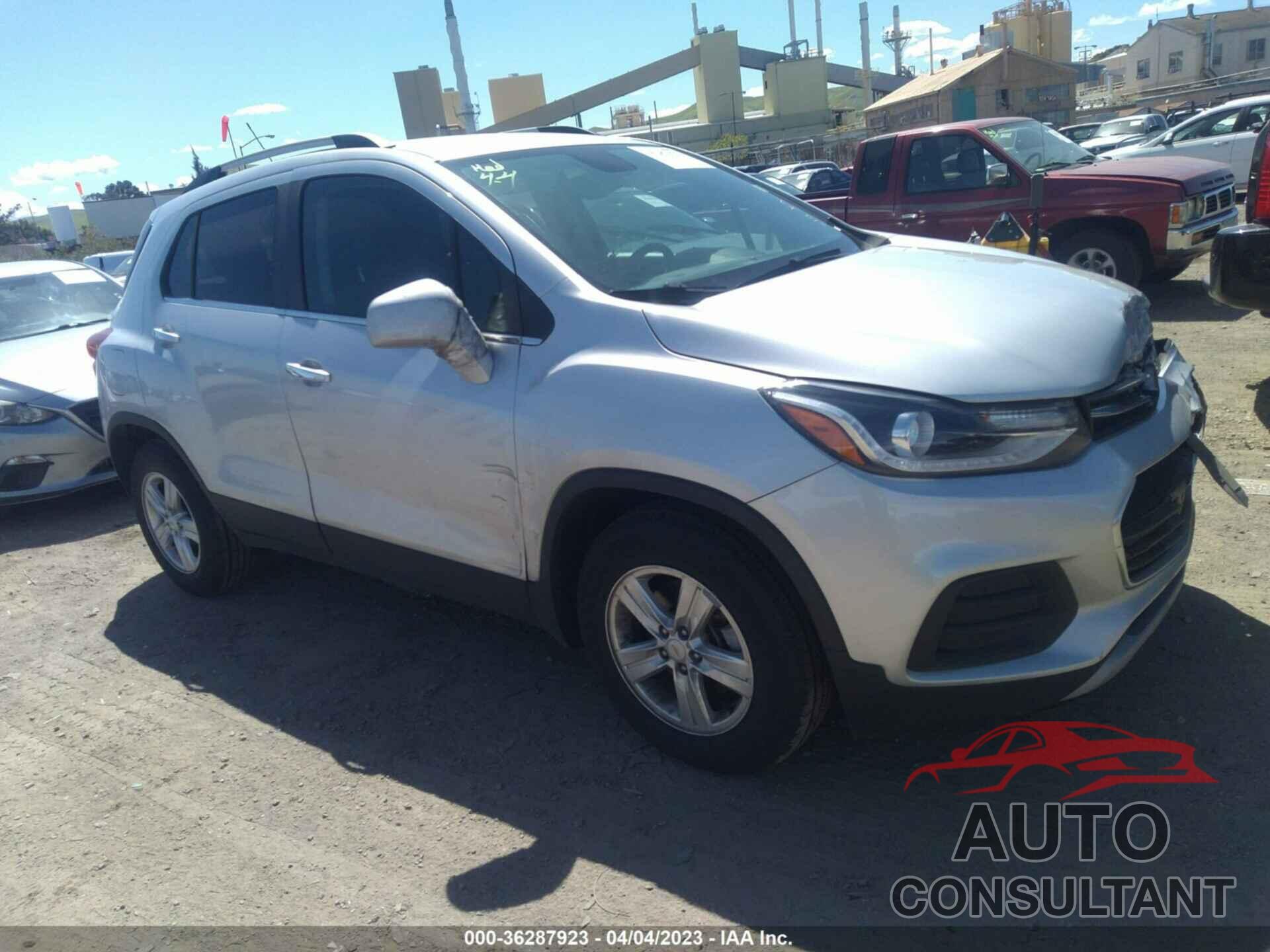 CHEVROLET TRAX 2019 - KL7CJLSB3KB818451