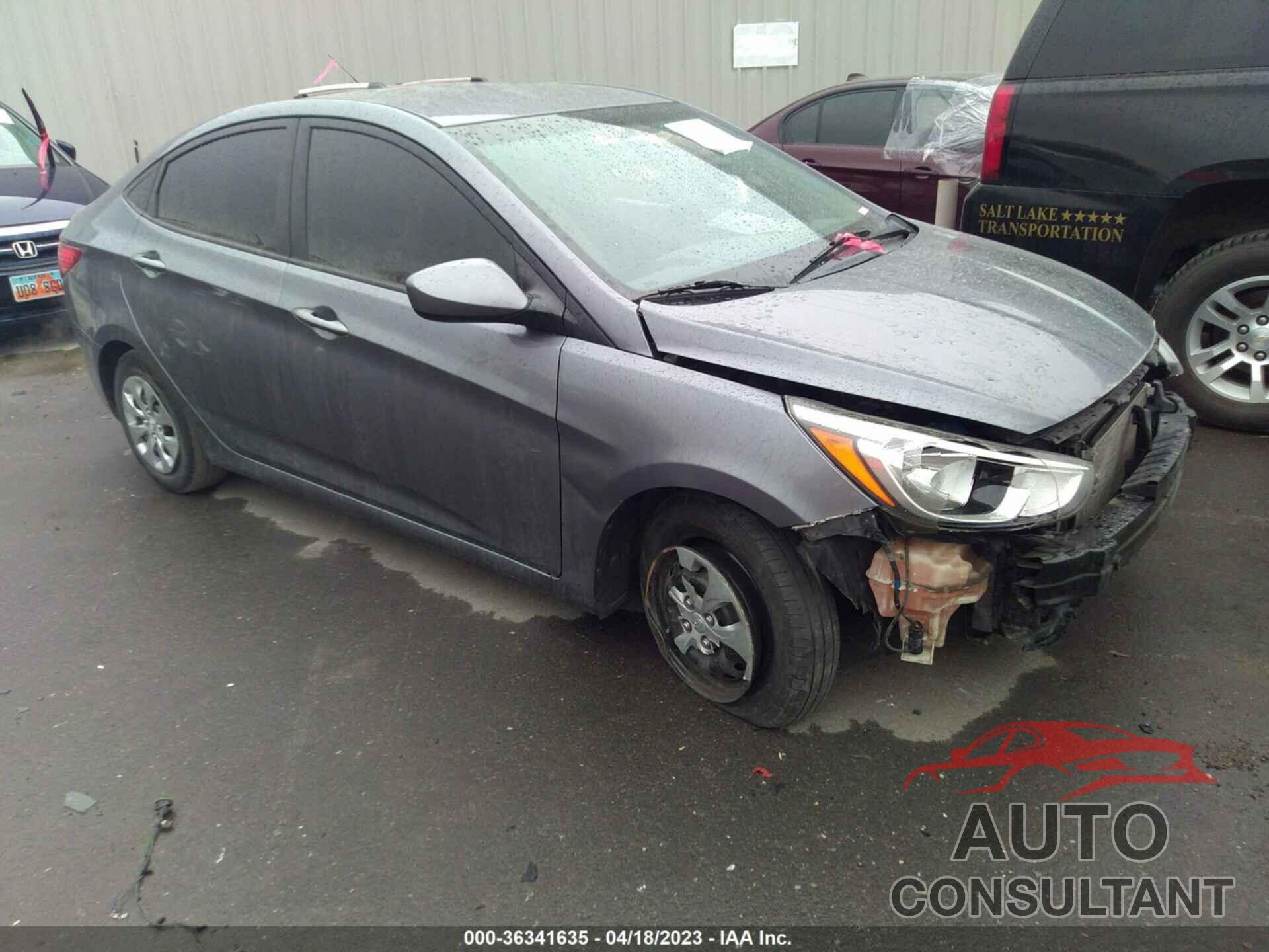 HYUNDAI ACCENT 2016 - KMHCT4AE4GU012012