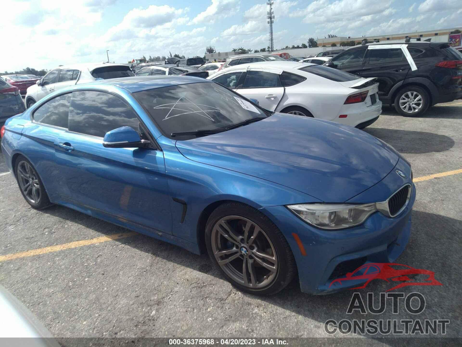 BMW 4 SERIES 2015 - WBA3N3C5XFK233627