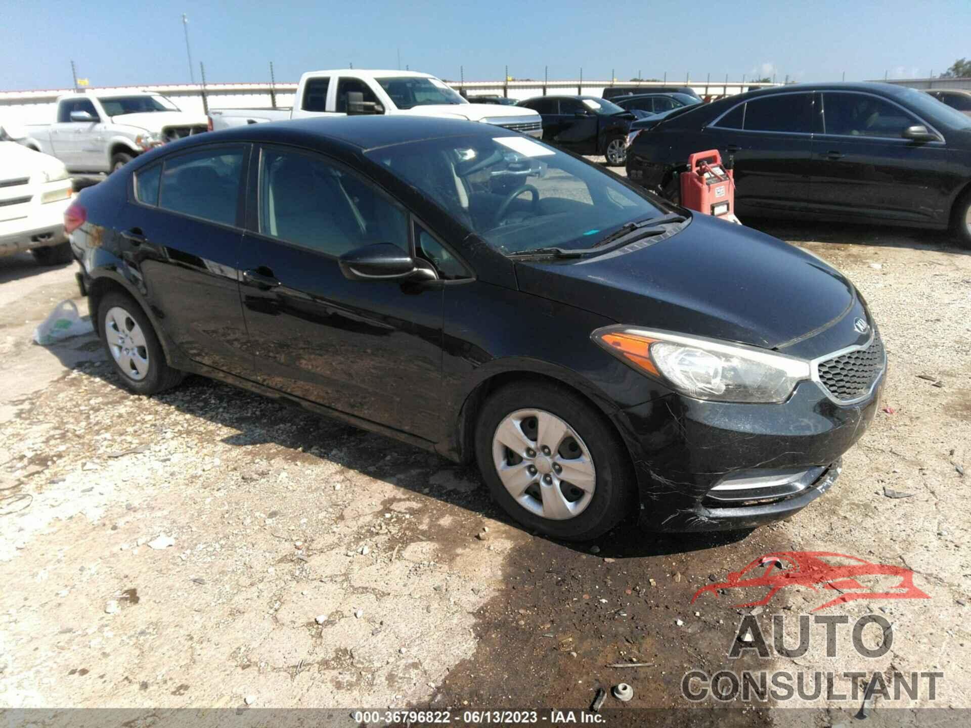 KIA FORTE 2015 - KNAFK4A63F5348110