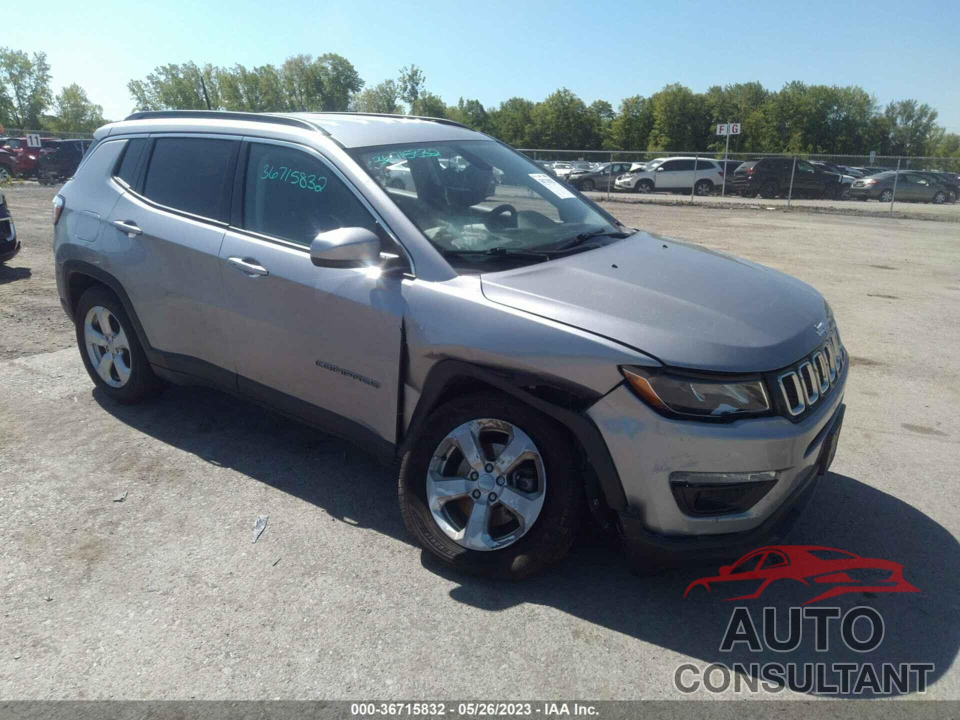 JEEP COMPASS 2018 - 3C4NJDBB7JT483032