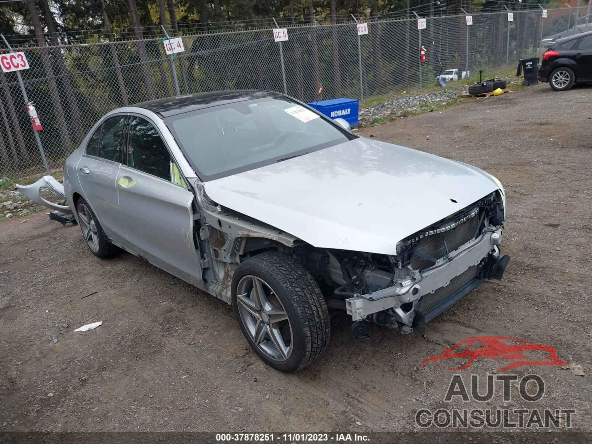 MERCEDES-BENZ C-CLASS 2016 - 55SWF4KBXGU164574