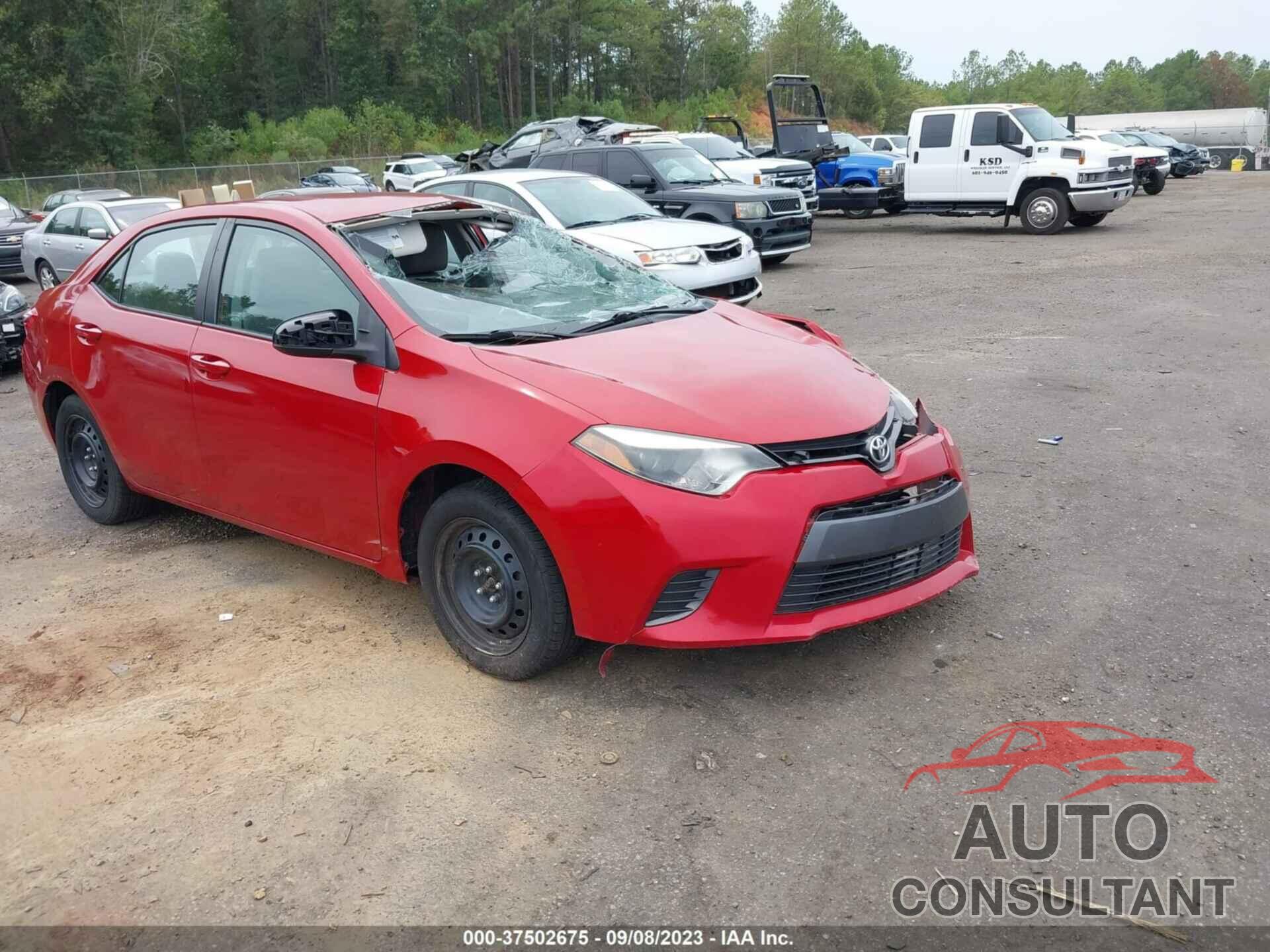 TOYOTA COROLLA 2016 - 5YFBURHEXGP525732