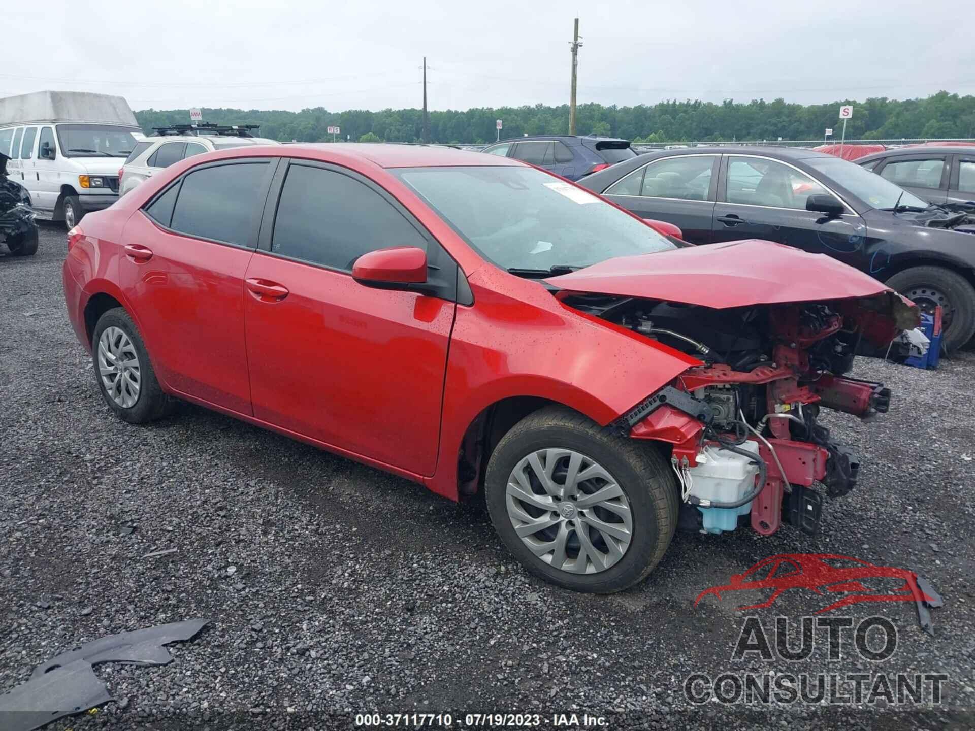 TOYOTA COROLLA 2017 - 2T1BURHE1HC915412