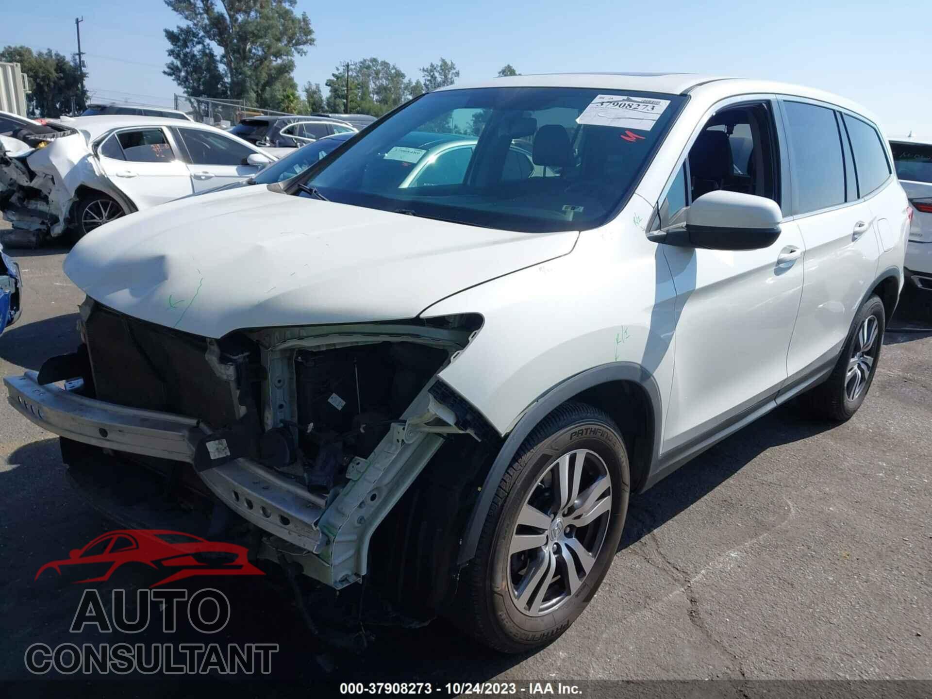 HONDA PILOT 2017 - 5FNYF5H57HB024579