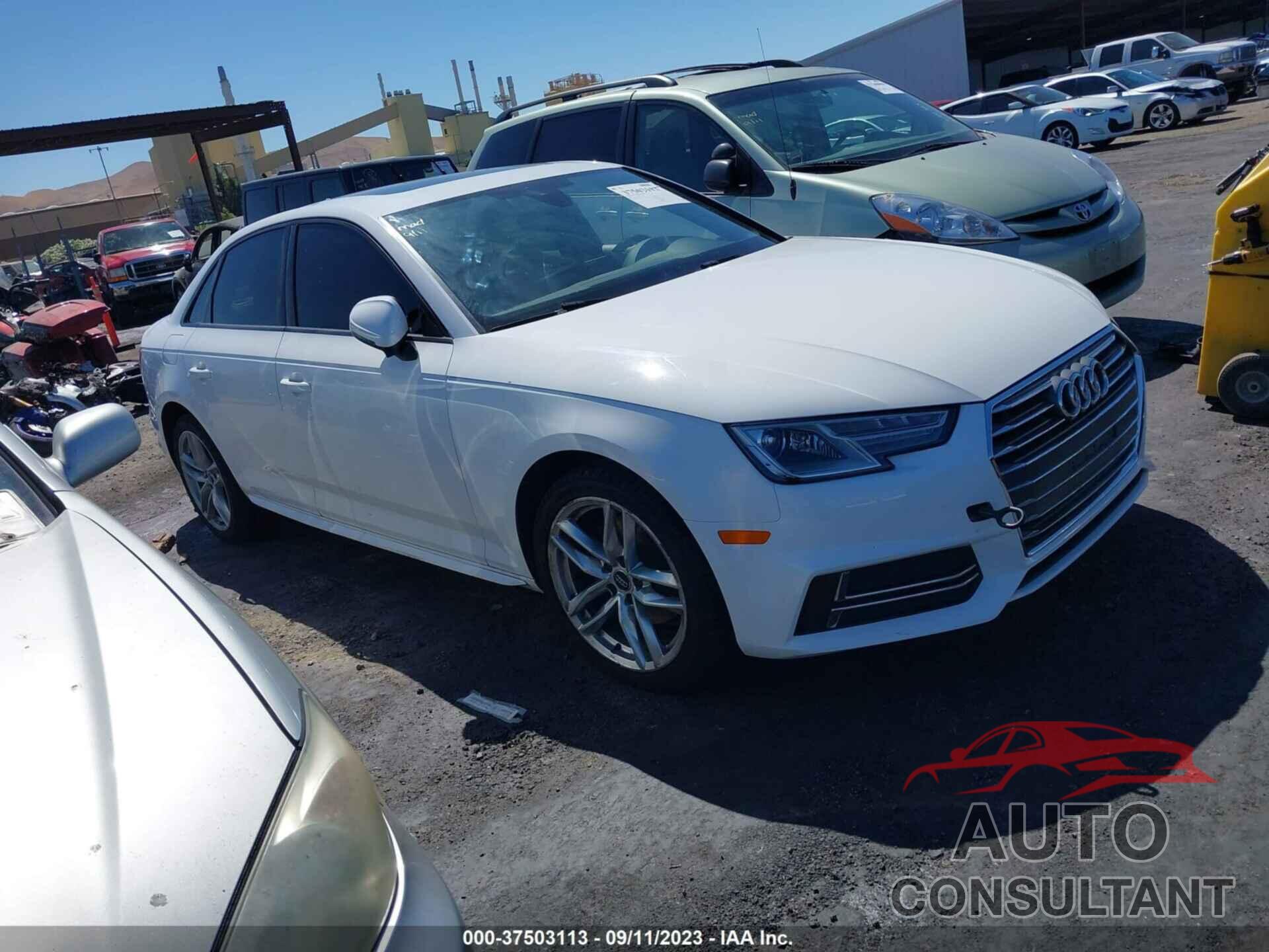 AUDI A4 2017 - WAUKMAF43HN047564