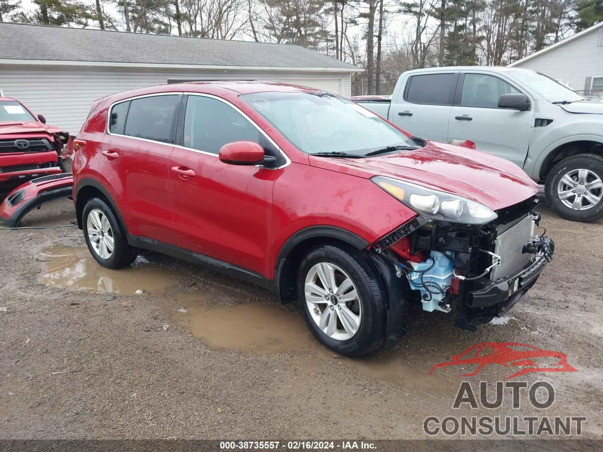 KIA SPORTAGE 2018 - KNDPM3AC1J7324435