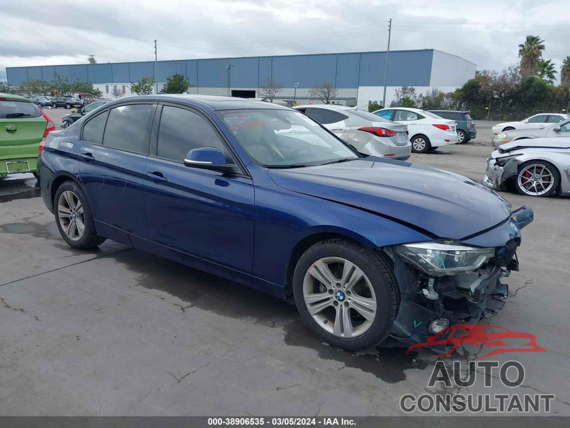 BMW 328I 2016 - WBA8E9G58GNU30041