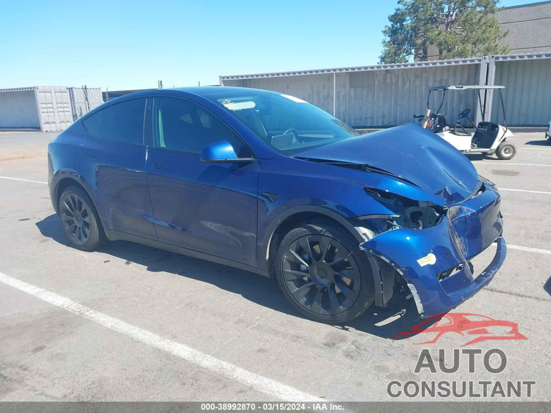 TESLA MODEL Y 2022 - 7SAYGAEE2NF558971